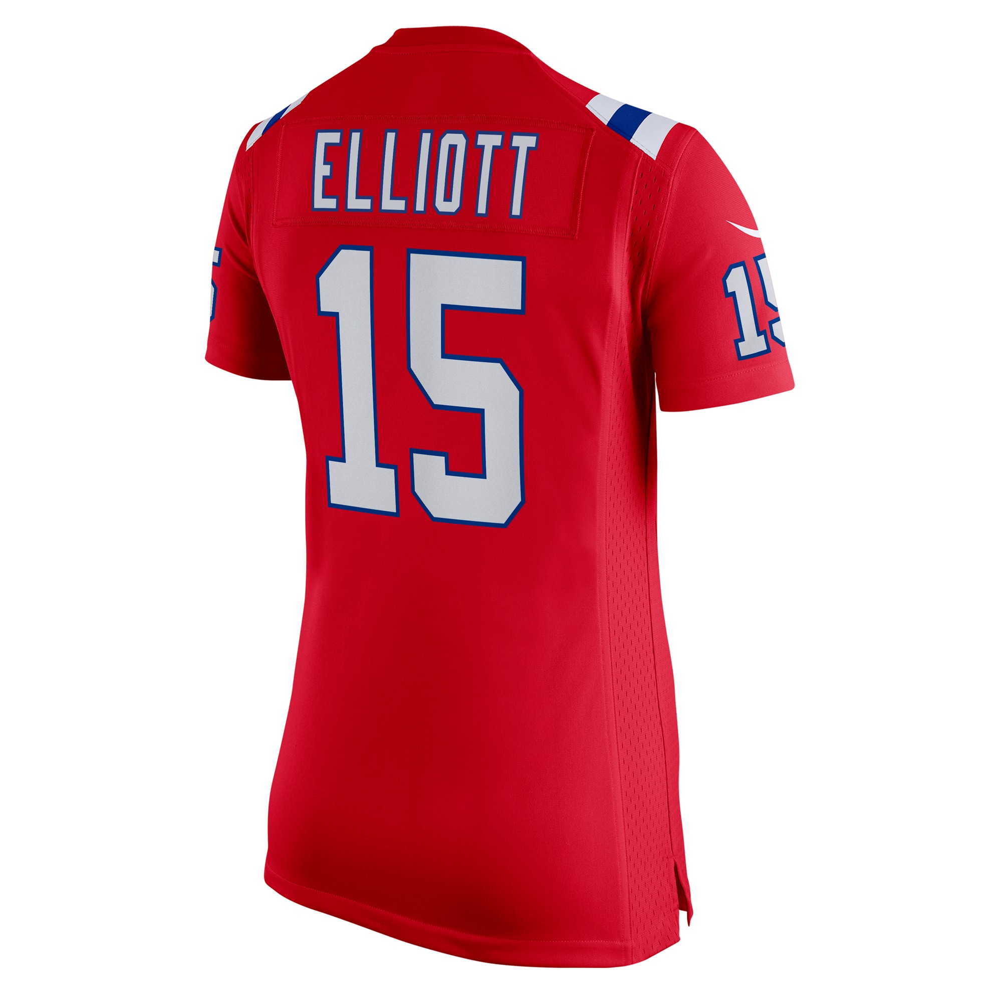 New England Patriots Ezekiel Elliott Red Alternate Game Player NFL Jersey Women's