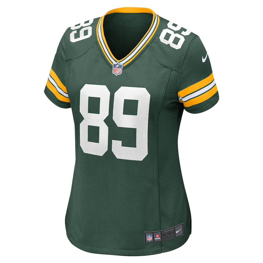 Ben Sims 89 Green Bay Packers Team Game Green NFL Jersey Women's