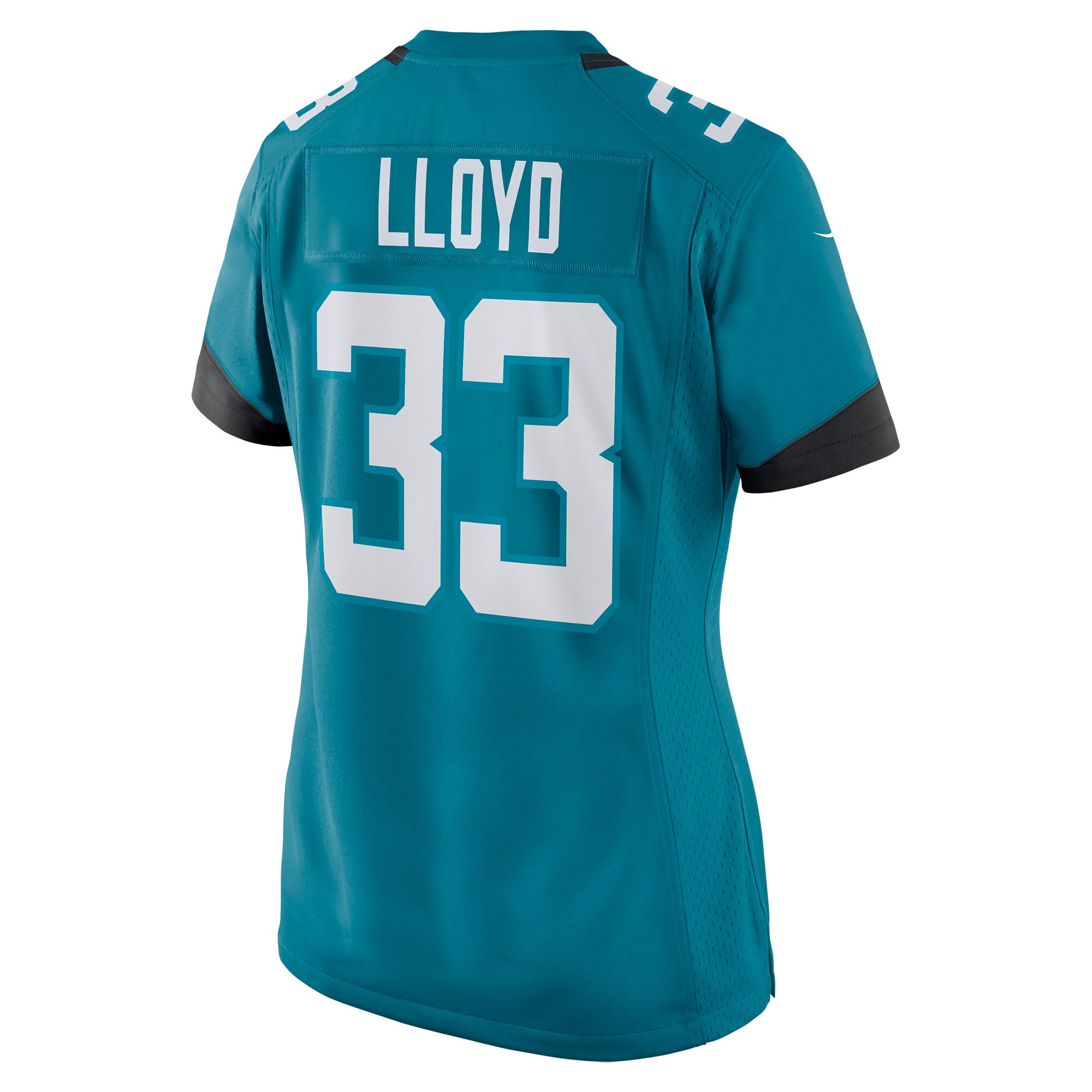 Jacksonville Jaguars Devin Lloyd Teal Player Game NFL Jersey Women's