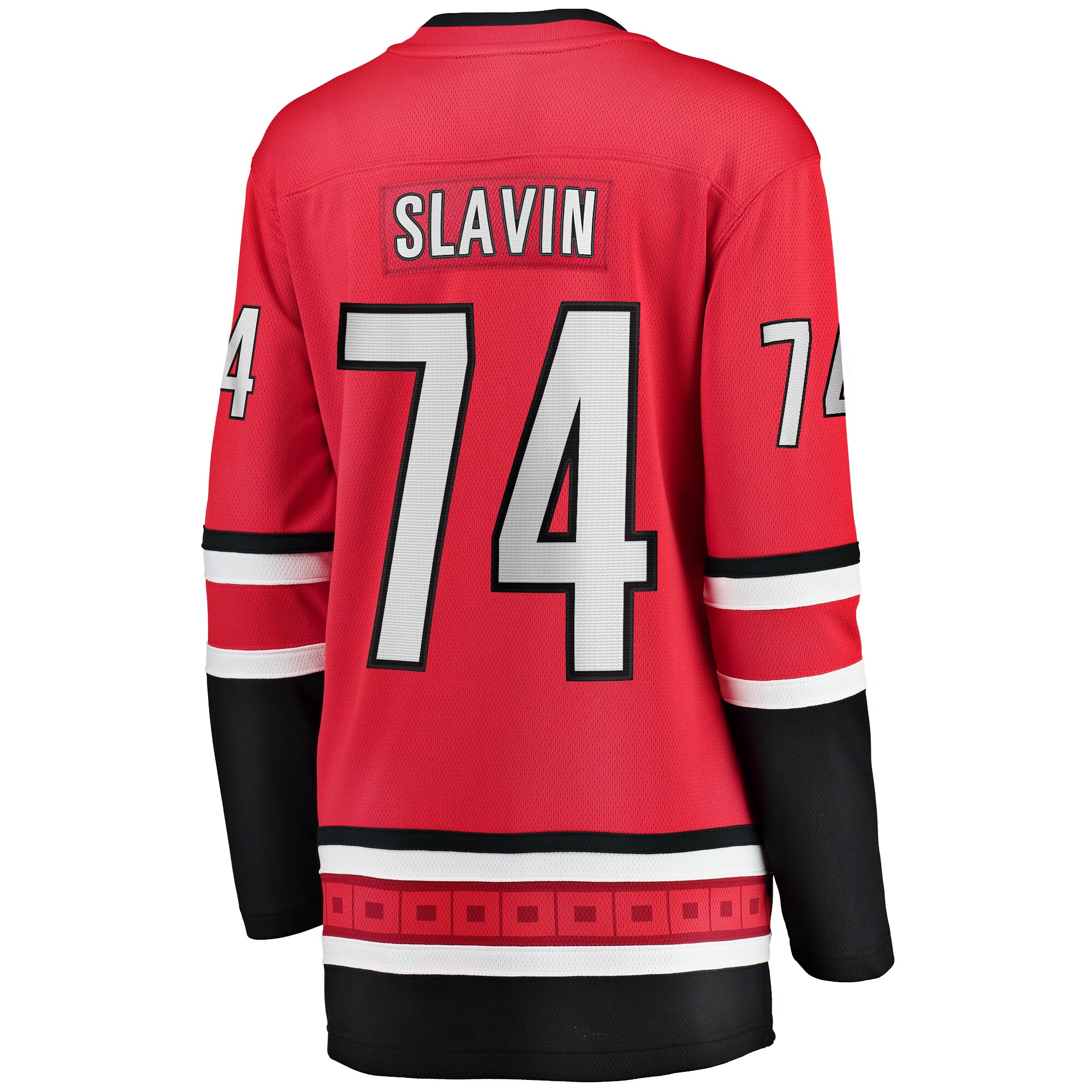 Carolina Hurricanes Jaccob Slavin Red Alternate Breakaway Player NHL Jersey Women's