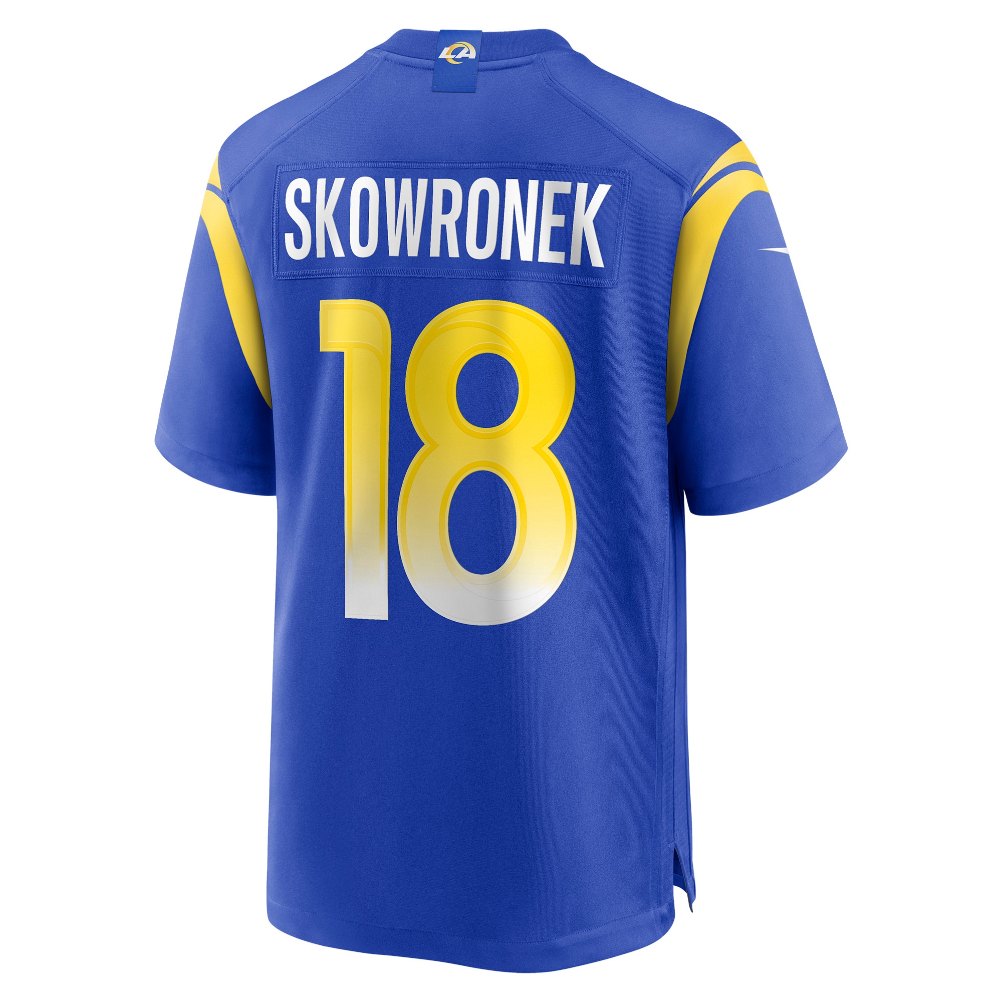 Los Angeles Rams Ben Skowronek Royal Game NFL Jersey Men's