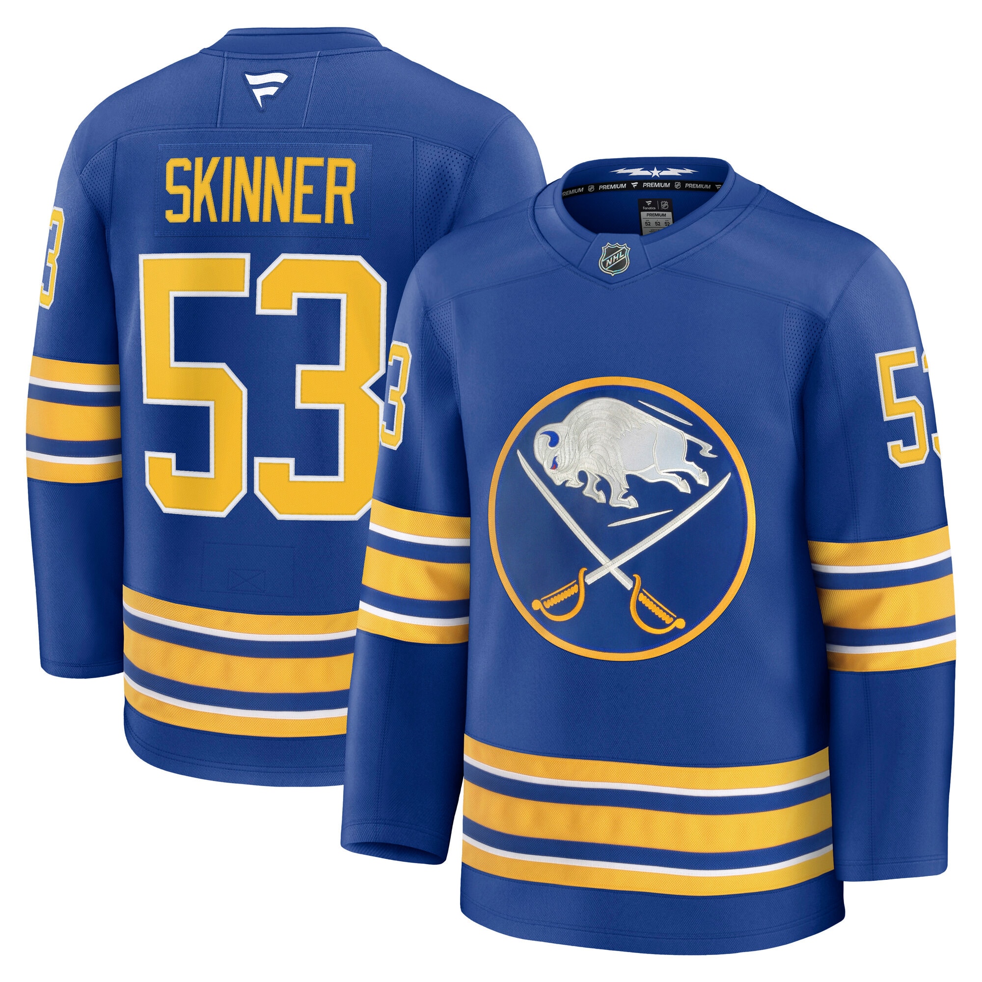 Buffalo Sabres Jeff Skinner Royal Home Premium NHL Jersey Men's