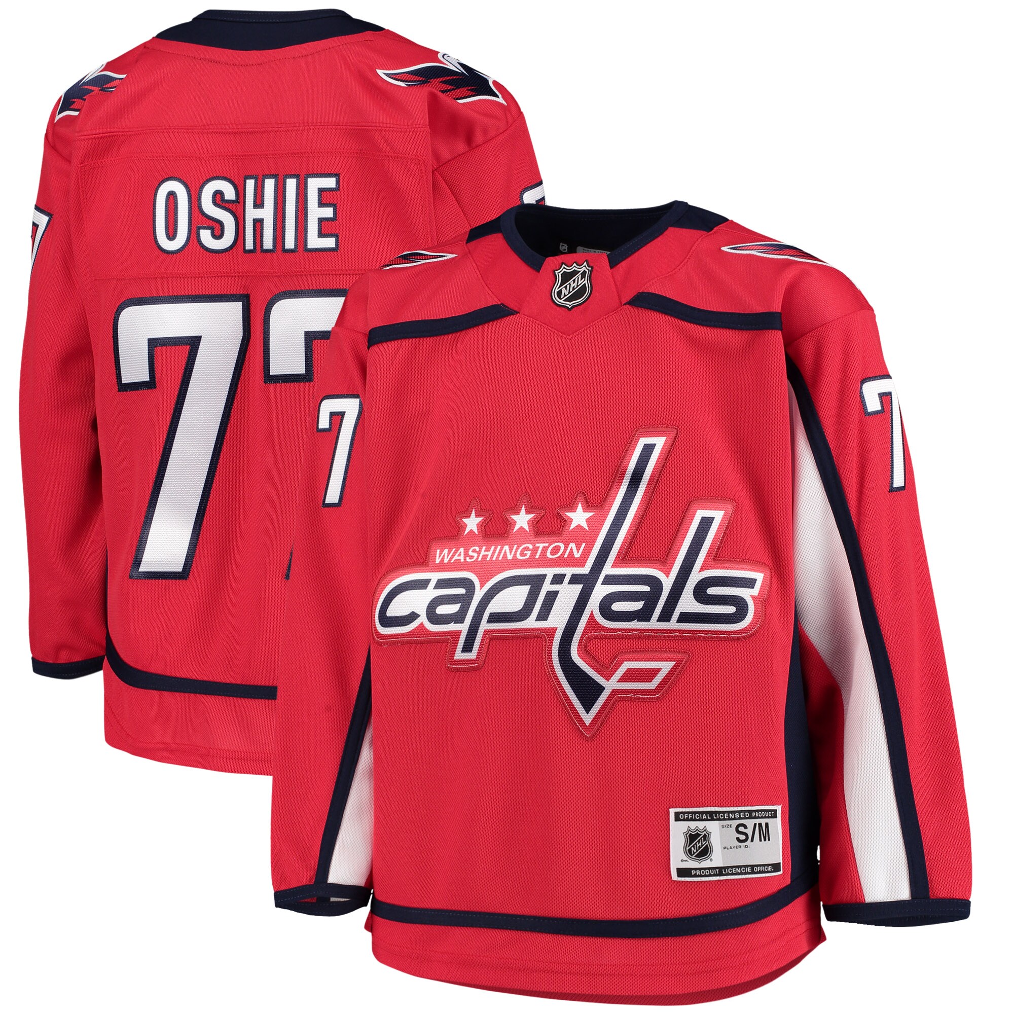 Washington Capitals TJ Oshie Red Home Premier NHL Jersey Youth
