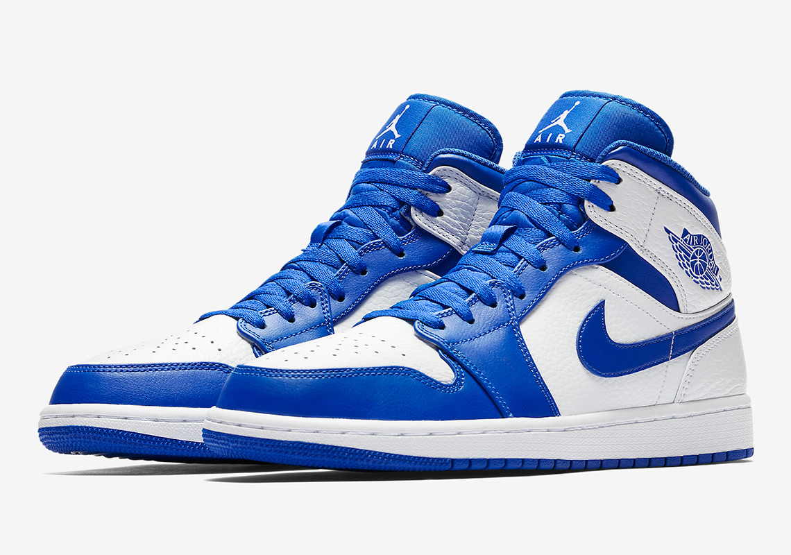 Air Jordan 1 Mid Hyper Royal 554724-114
