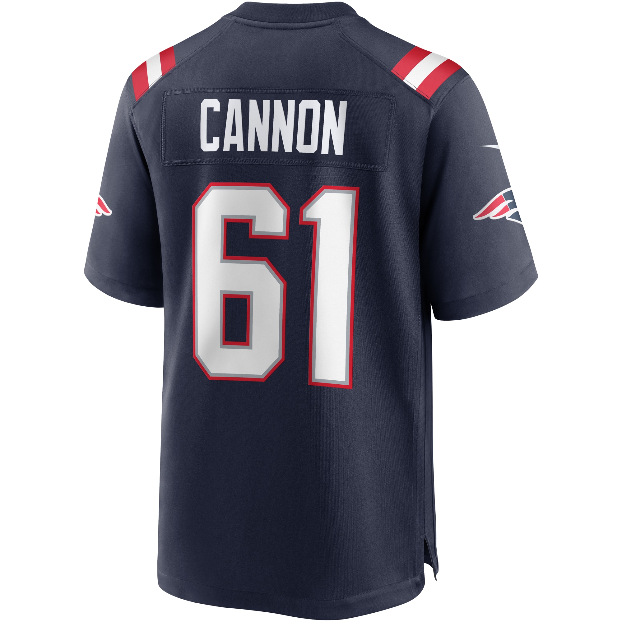 New England Patriots Marcus Cannon Navy Game NFL Jersey Men's
