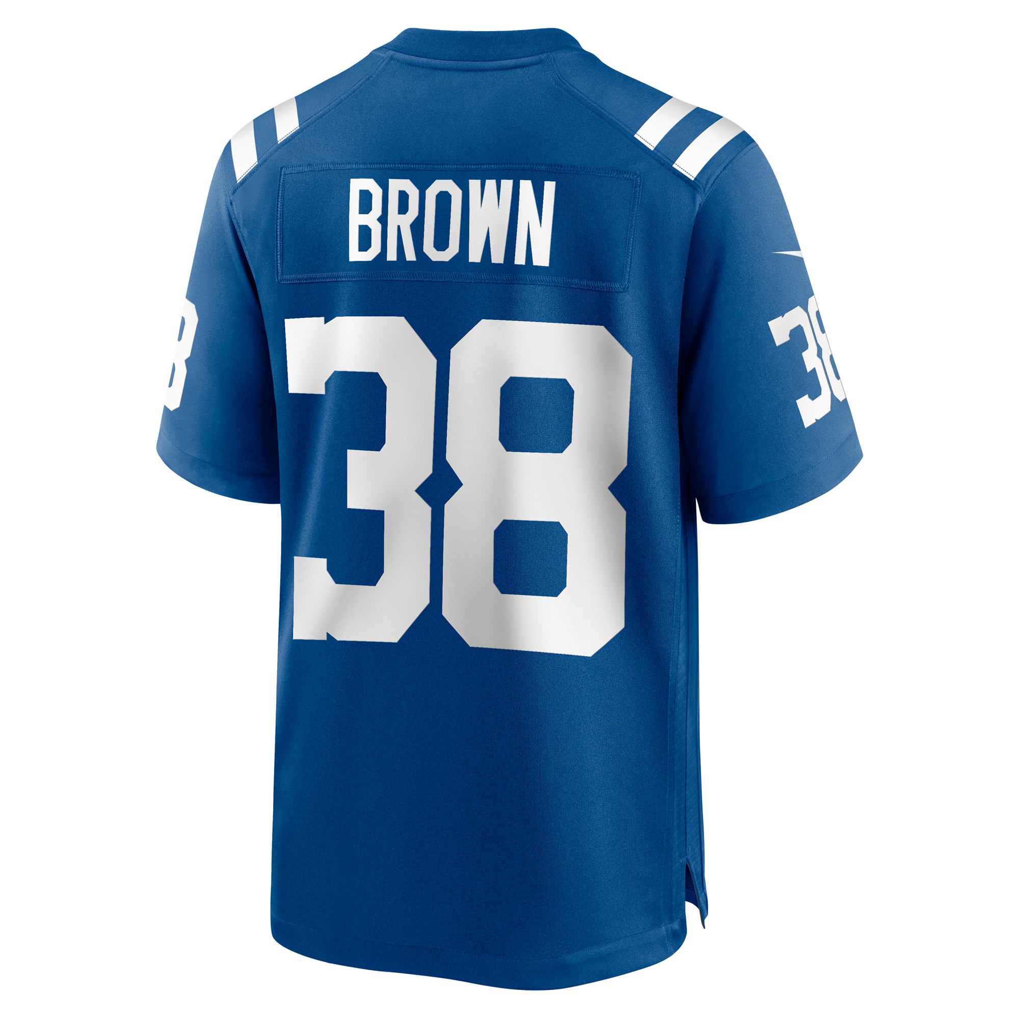 Indianapolis Colts Tony Brown Royal Player Game NFL Jersey Men's
