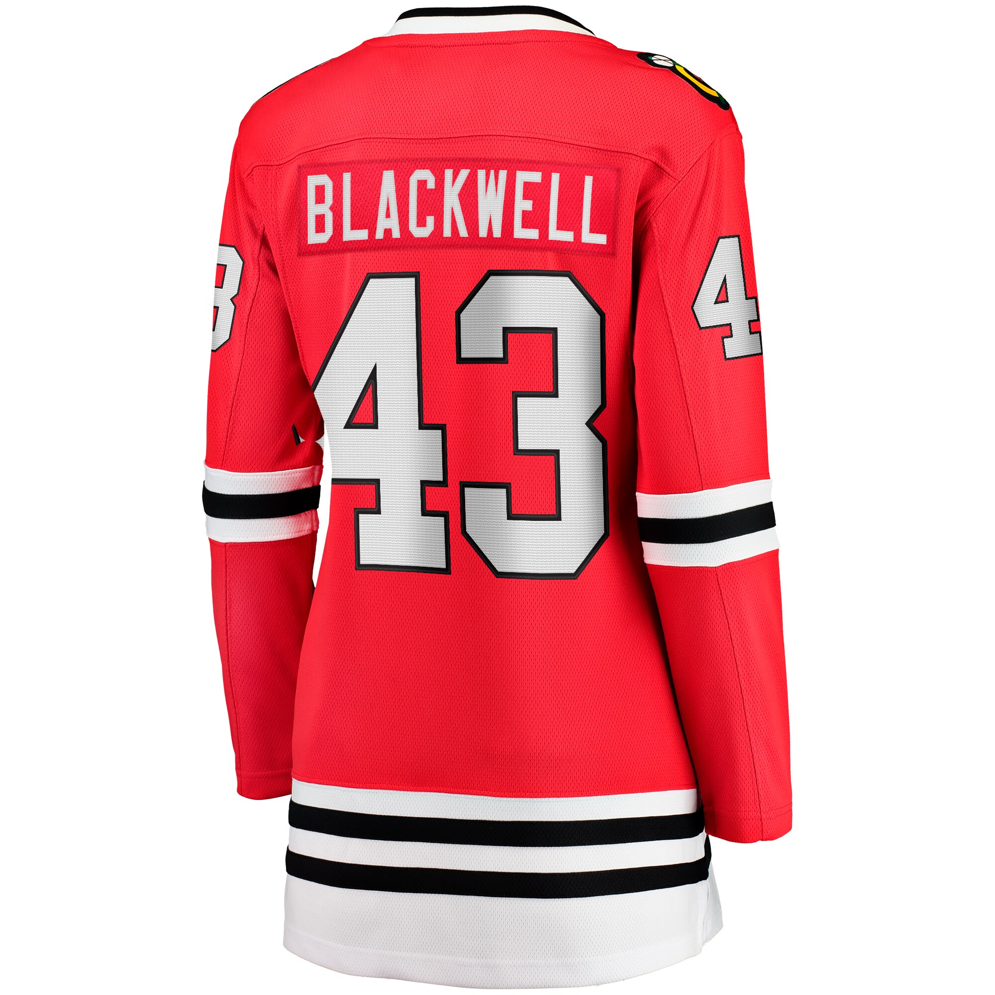 Chicago Blackhawks Colin Blackwell Red Home Breakaway Player NHL Jersey Women's