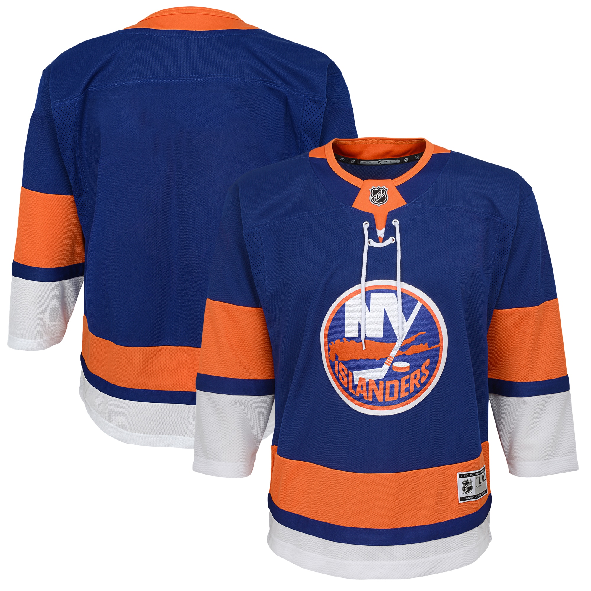 New York Islanders Royal Home Premier NHL Jersey Youth