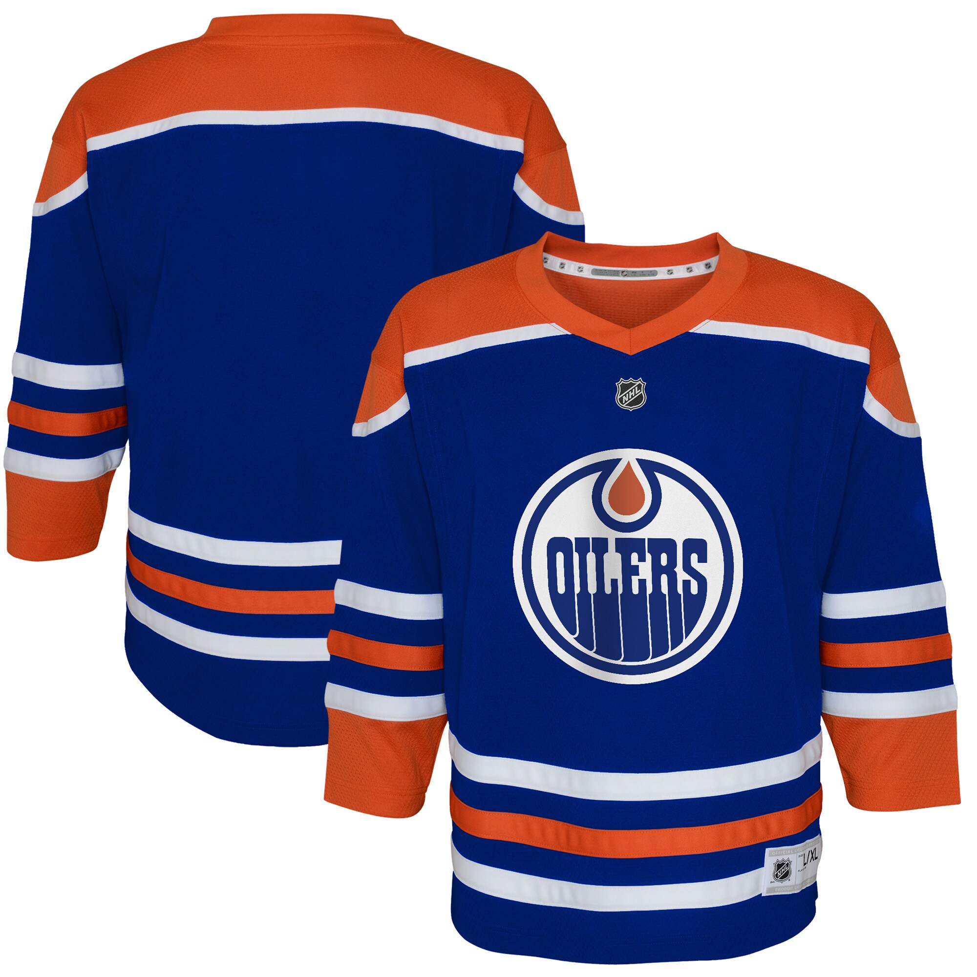 Infant Edmonton Oilers Royal Home NHL Jersey Men's