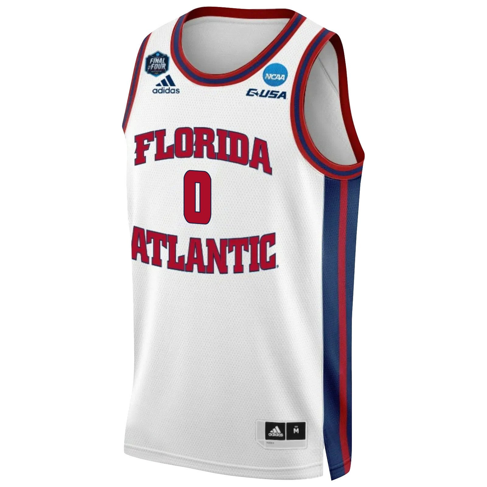 Brenen Lorient 0 FAU Owls 2023 Final Four White NCAA Jersey Men's