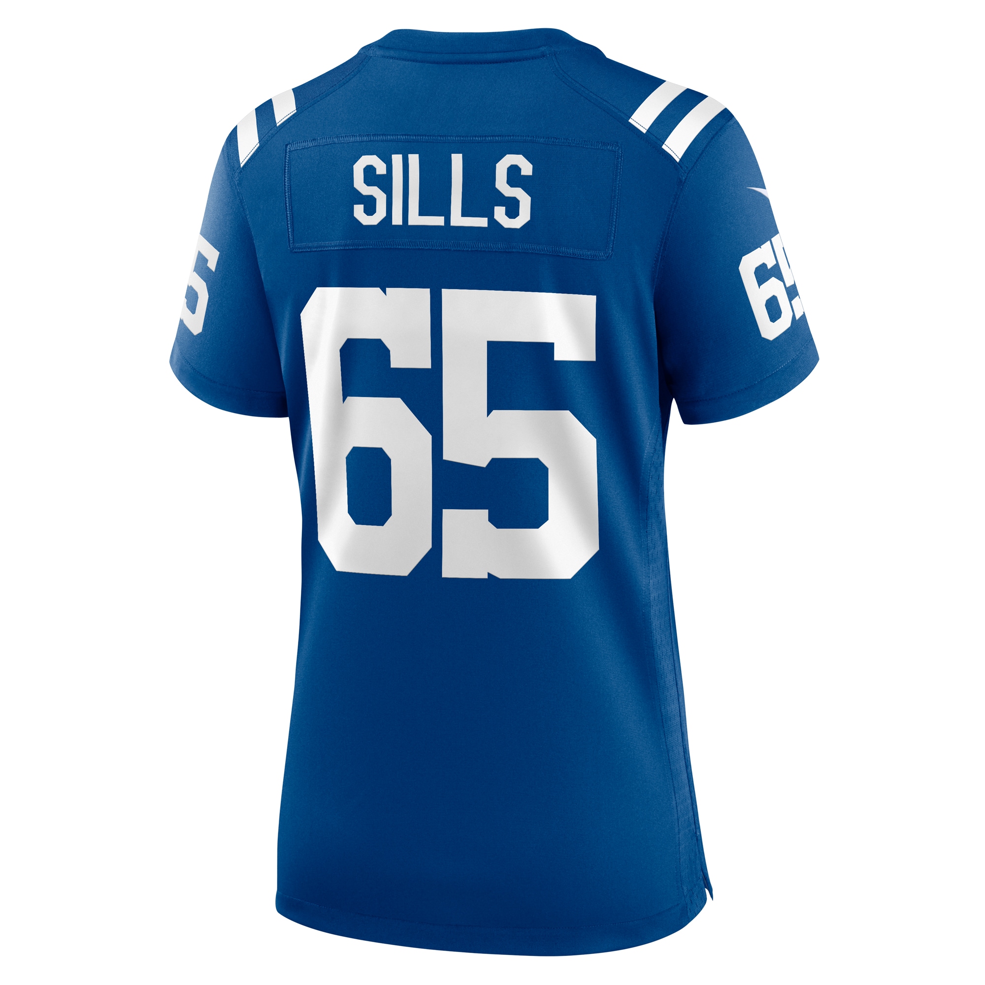 Indianapolis Colts Josh Sills Royal Team Game NFL Jersey Women's