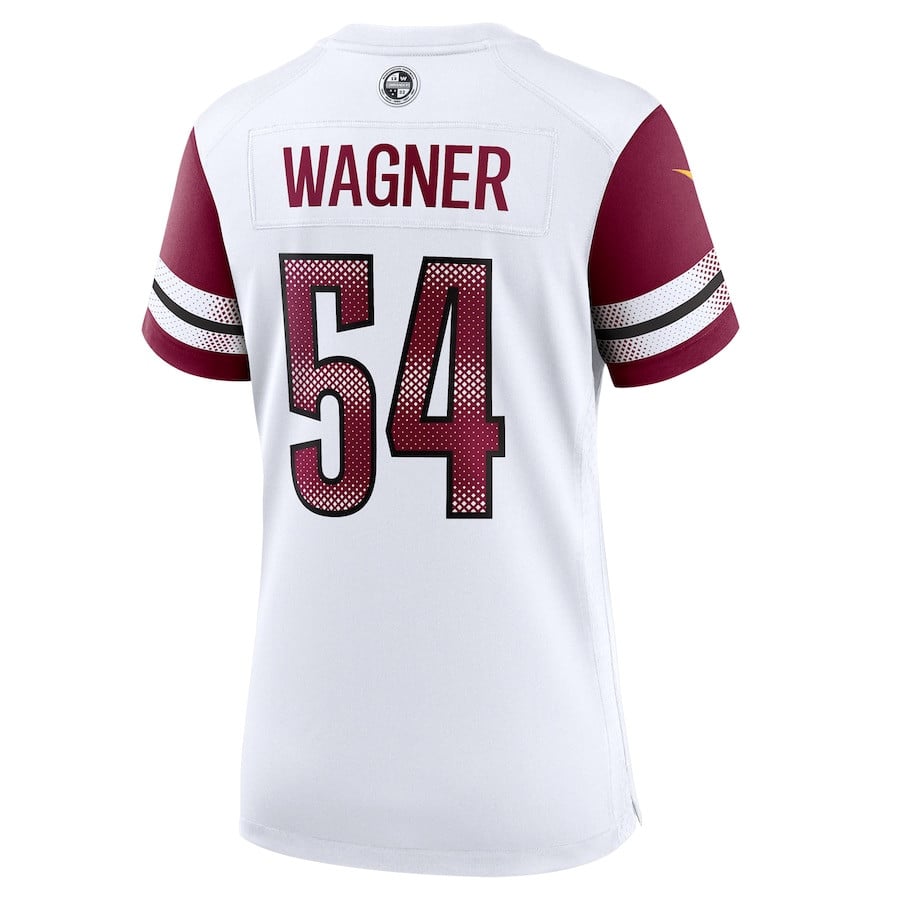 Bobby Wagner 54 Washington Commanders Game White NFL Jersey Women's