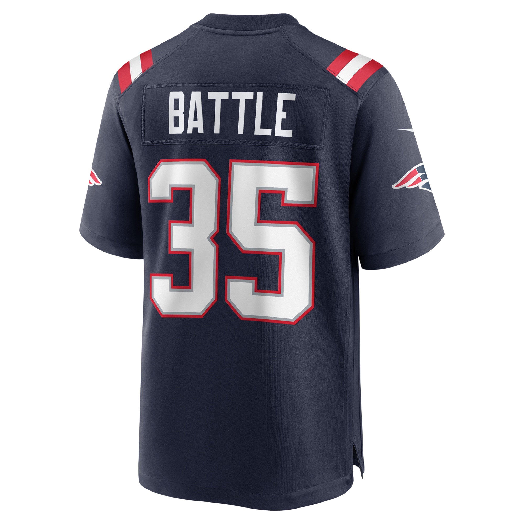 New England Patriots Miles Battle Navy Game NFL Jersey Men's