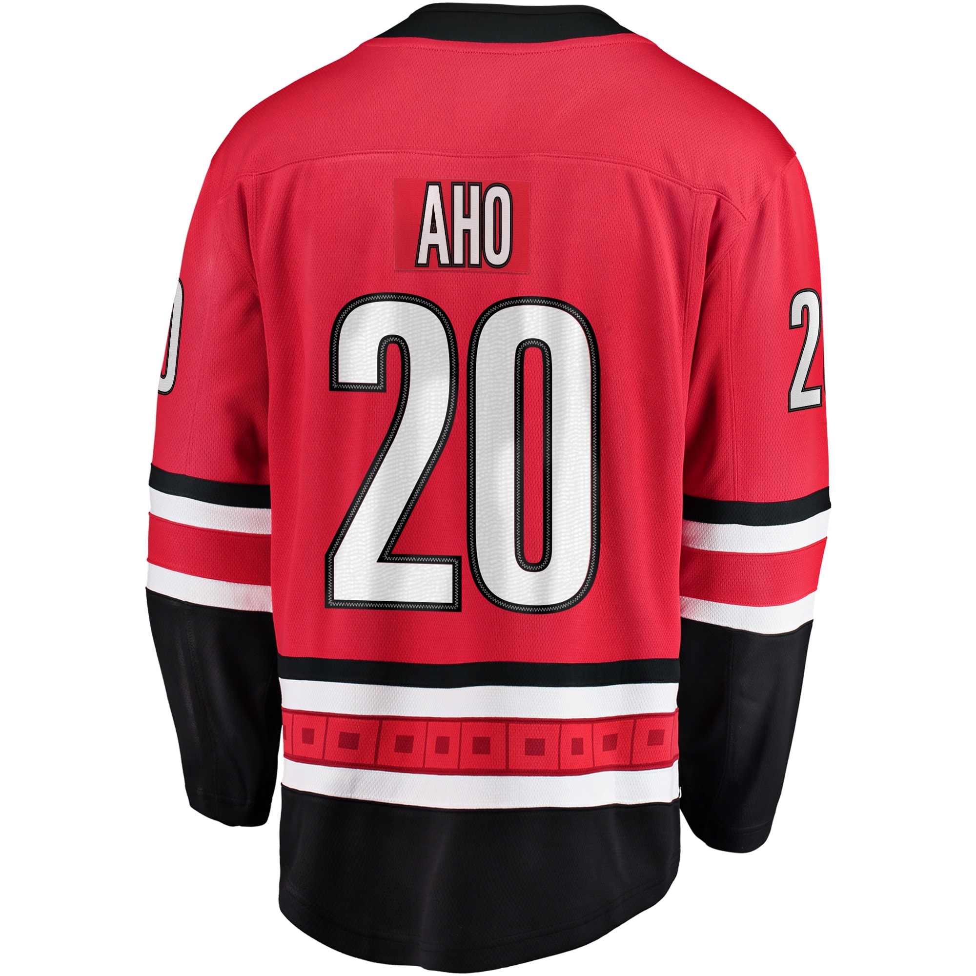 Carolina Hurricanes Sebastian Aho Red Alternate Breakaway Player NHL Jersey Men's