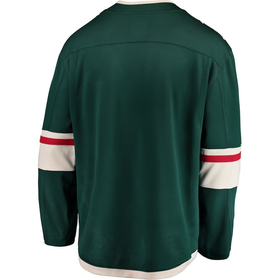 Charlie Stramel #41 Minnesota Wild 2023 Draft Home Green NHL Jersey Men's