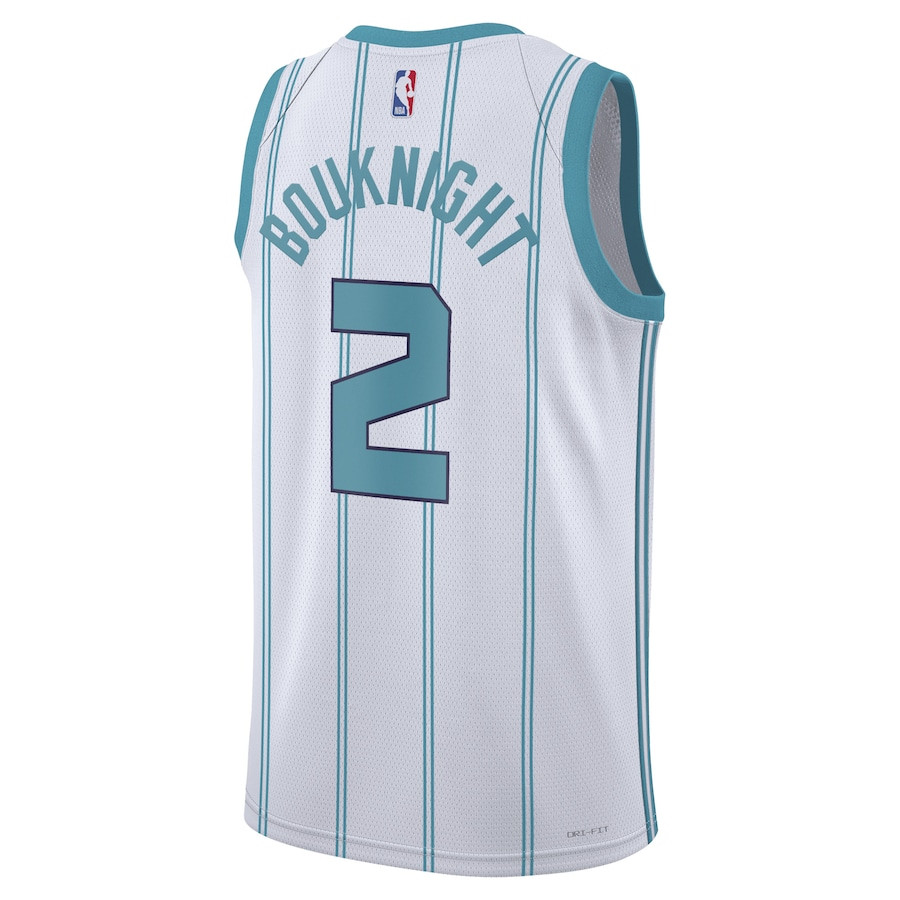 James Bouknight 2 Charlotte Hornets Unisex Swingman Association Editio White NBA Jersey Unisex