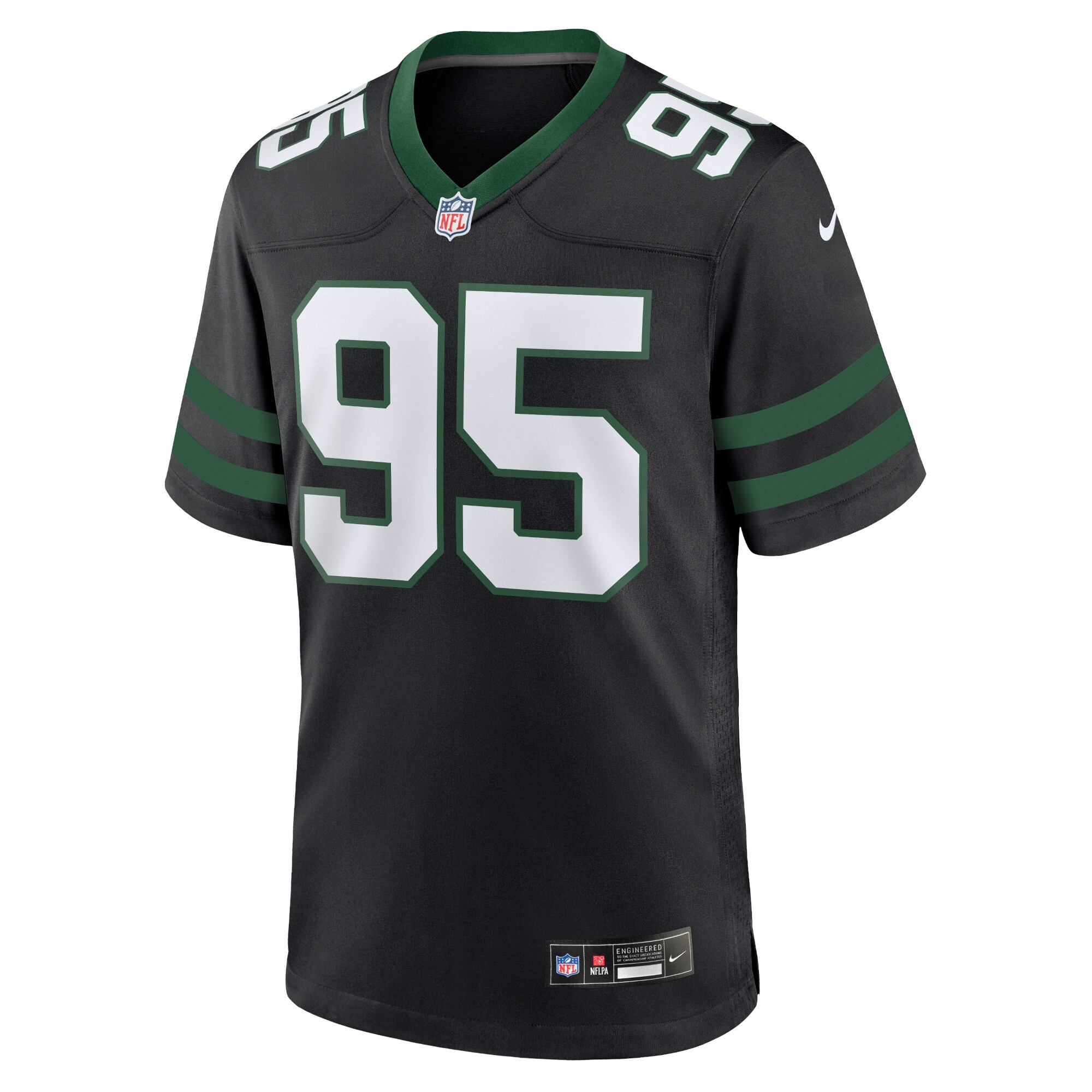 New York Jets Quinnen Williams Legacy Black Alternate Game NFL Jersey Men's