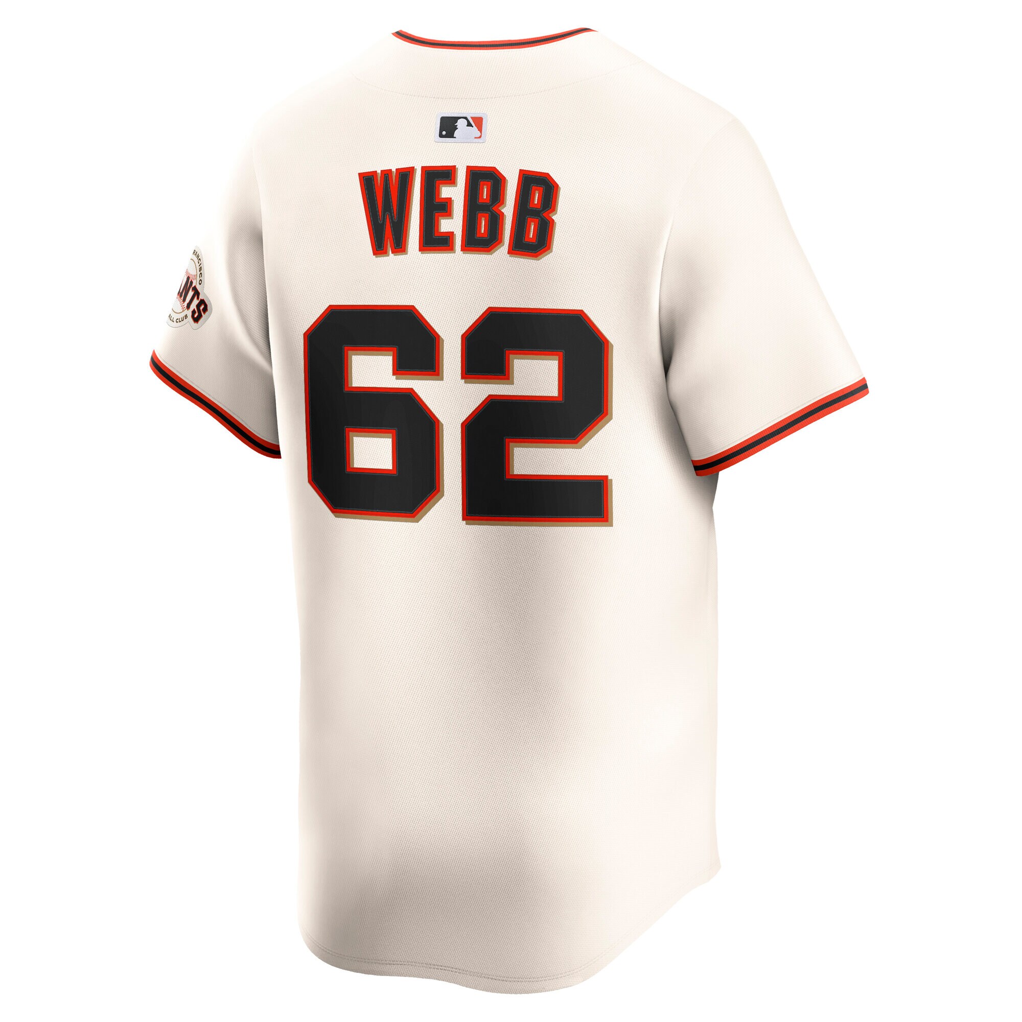 San Francisco Giants Logan Webb Cream Home Limited Player MLB Jersey Men's