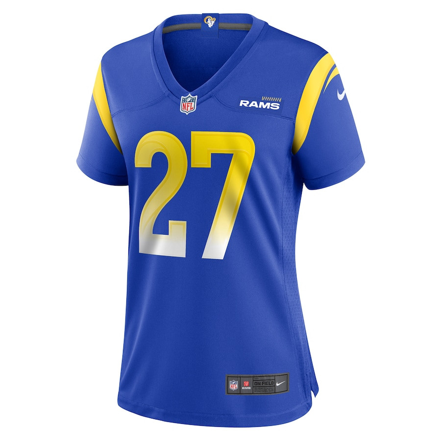 Tre'Davious White 27 Los Angeles Rams Game Royal NFL Jersey Women's