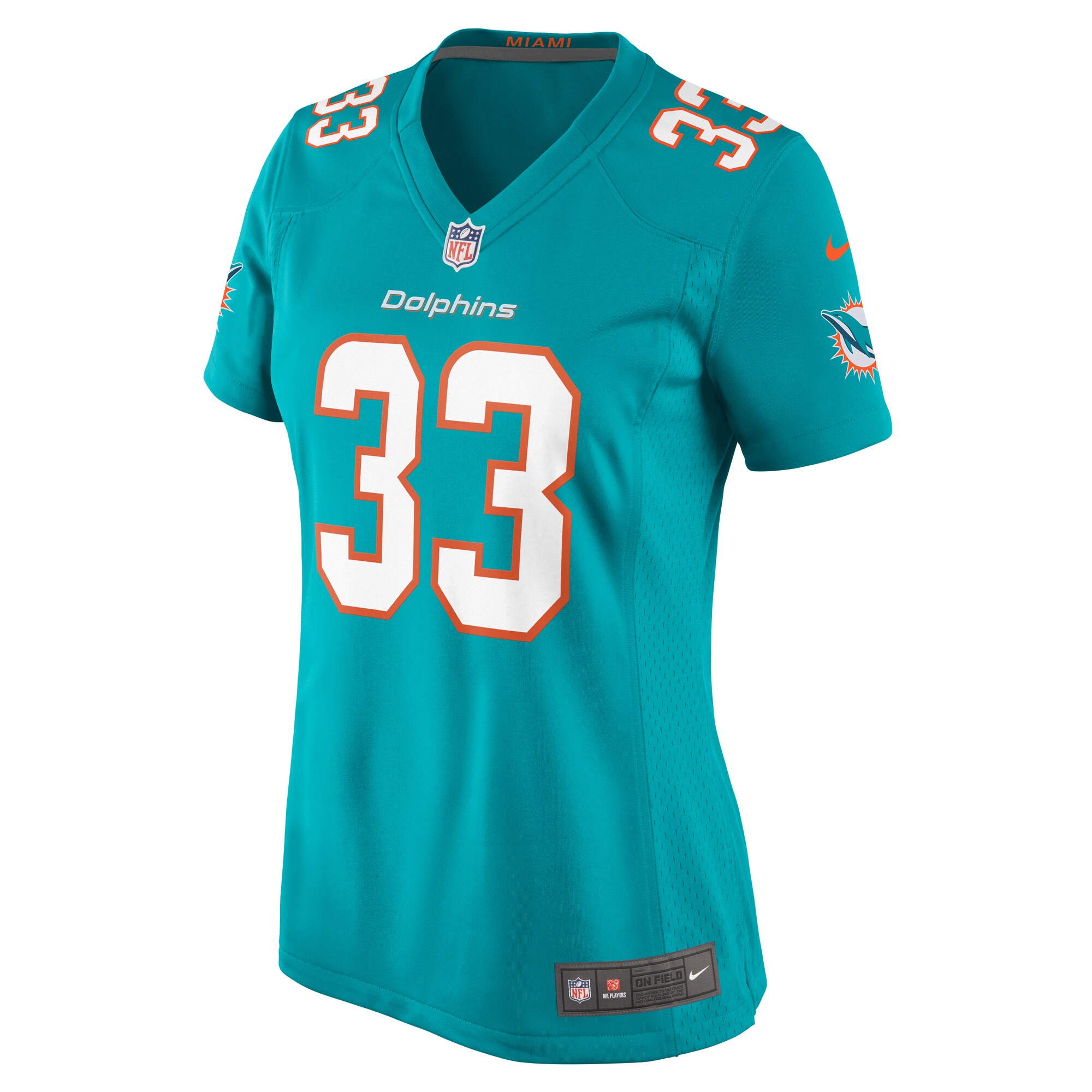 Miami Dolphins Siran Neal Aqua Game NFL Jersey Women's