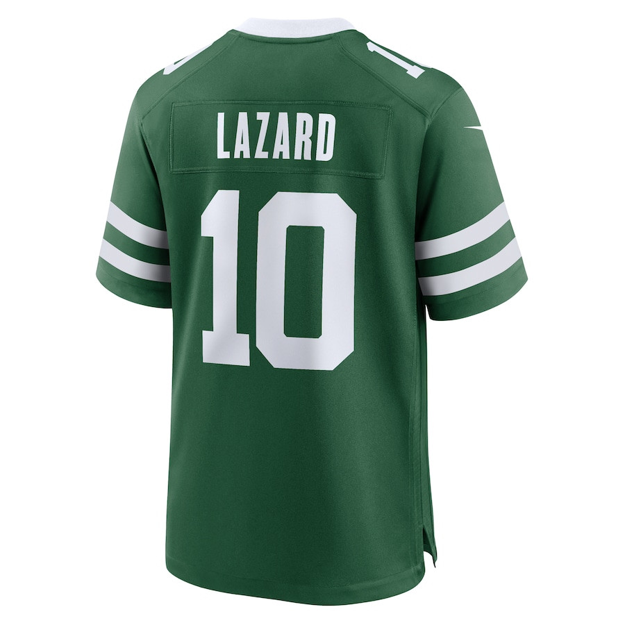 Allen Lazard 10 New York Jets Team Game Legacy Green NFL Jersey Men's