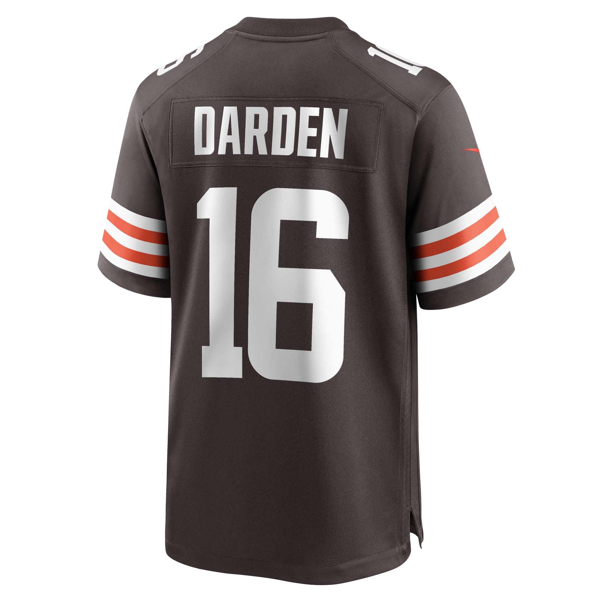 Cleveland Browns Jaelon Darden Brown Team Game NFL Jersey Men's