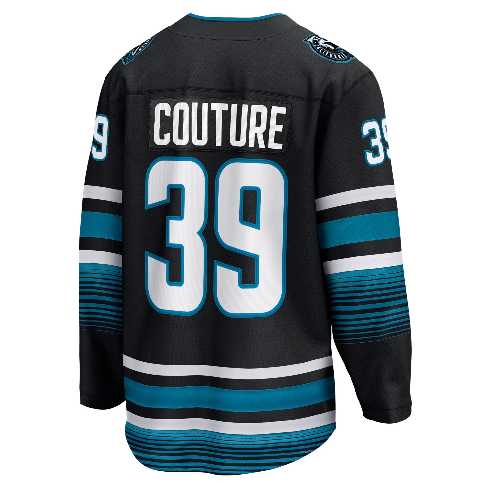 San Jose Sharks Logan Couture Black Alternate Premier Breakaway Player NHL Jersey Men's