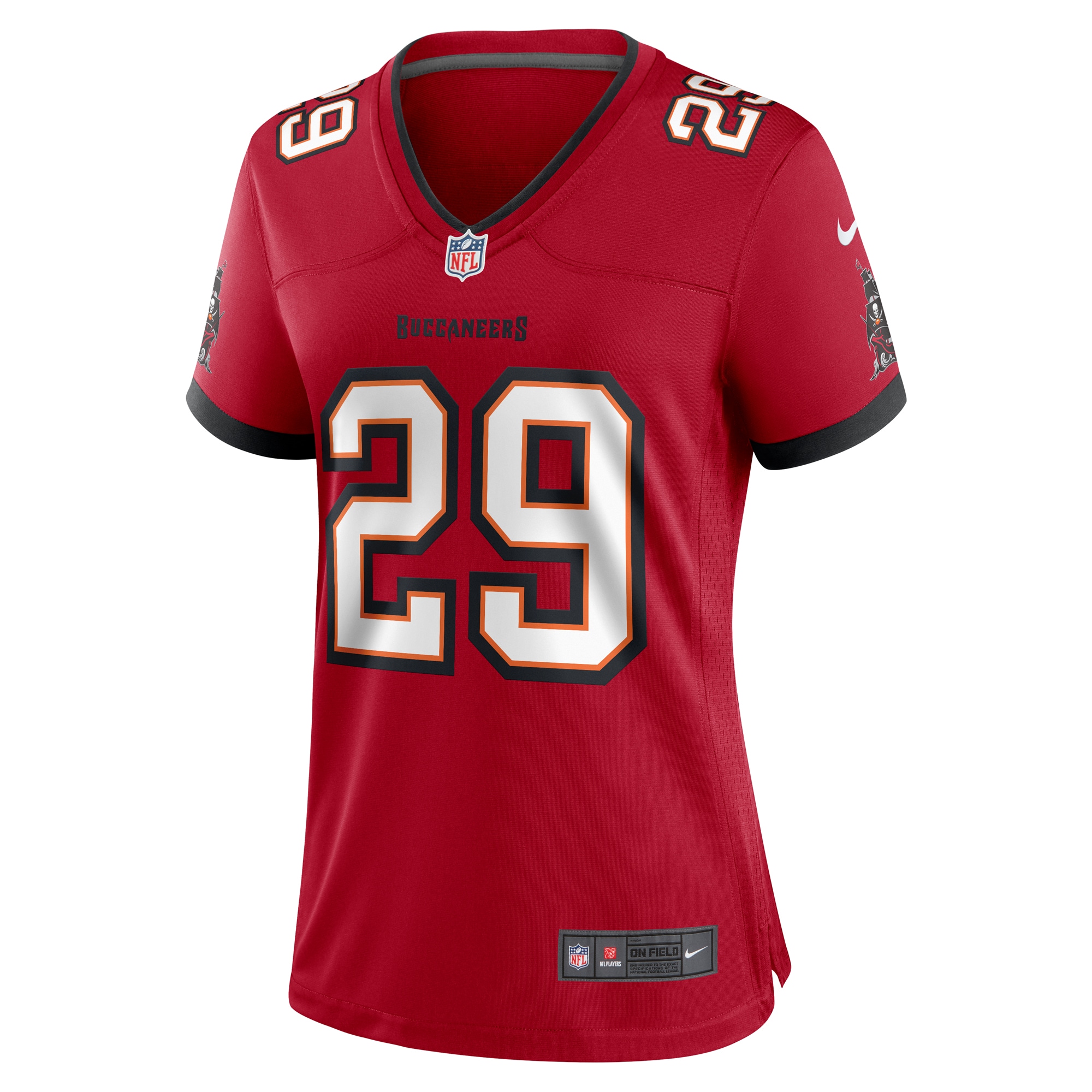 Tampa Bay Buccaneers Christian Izien Red Game NFL Jersey Women's