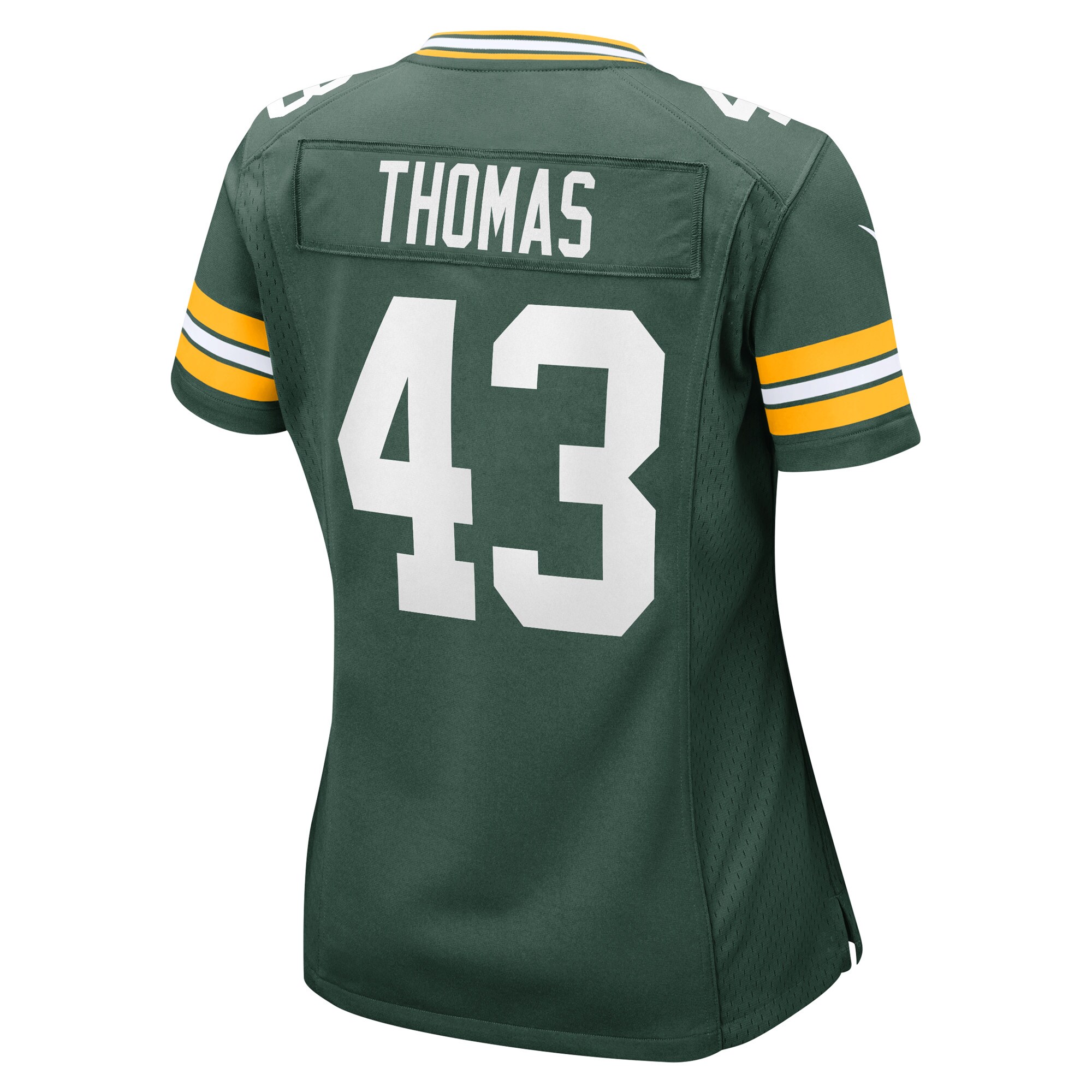 Green Bay Packers Kiondre Thomas Green Game Player NFL Jersey Women's