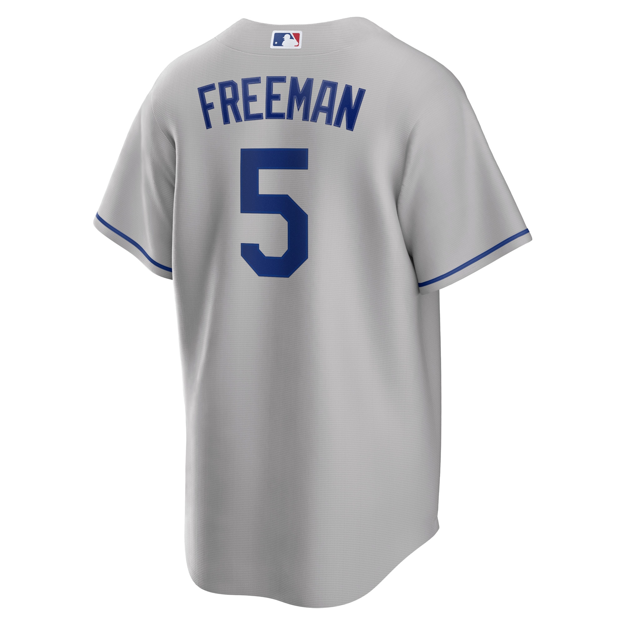 Los Angeles Dodgers Freddie Freeman Gray Road Player MLB Jersey Men's