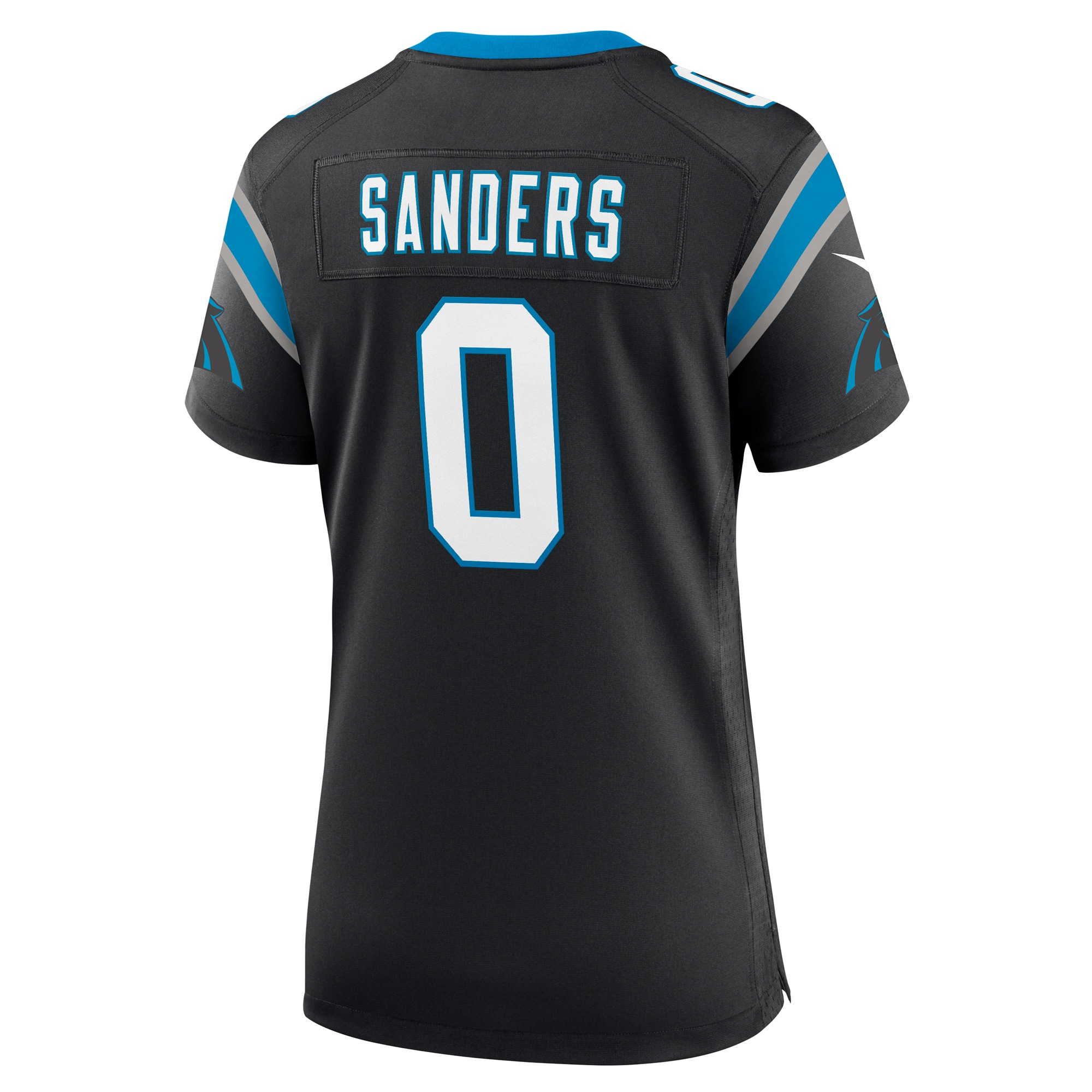 Carolina Panthers Ja'Tavion Sanders Black Game NFL Jersey Women's