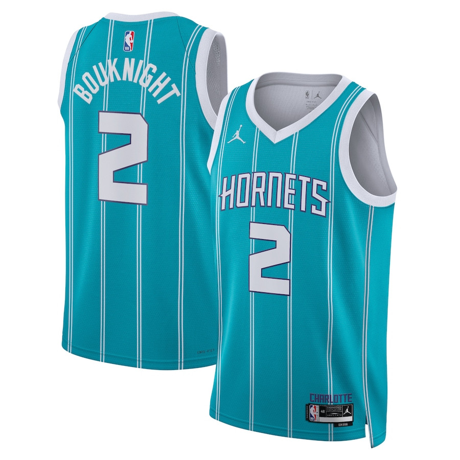 James Bouknight 2 Charlotte Hornets Unisex Swingman Icon Edition Teal NBA Jersey Unisex