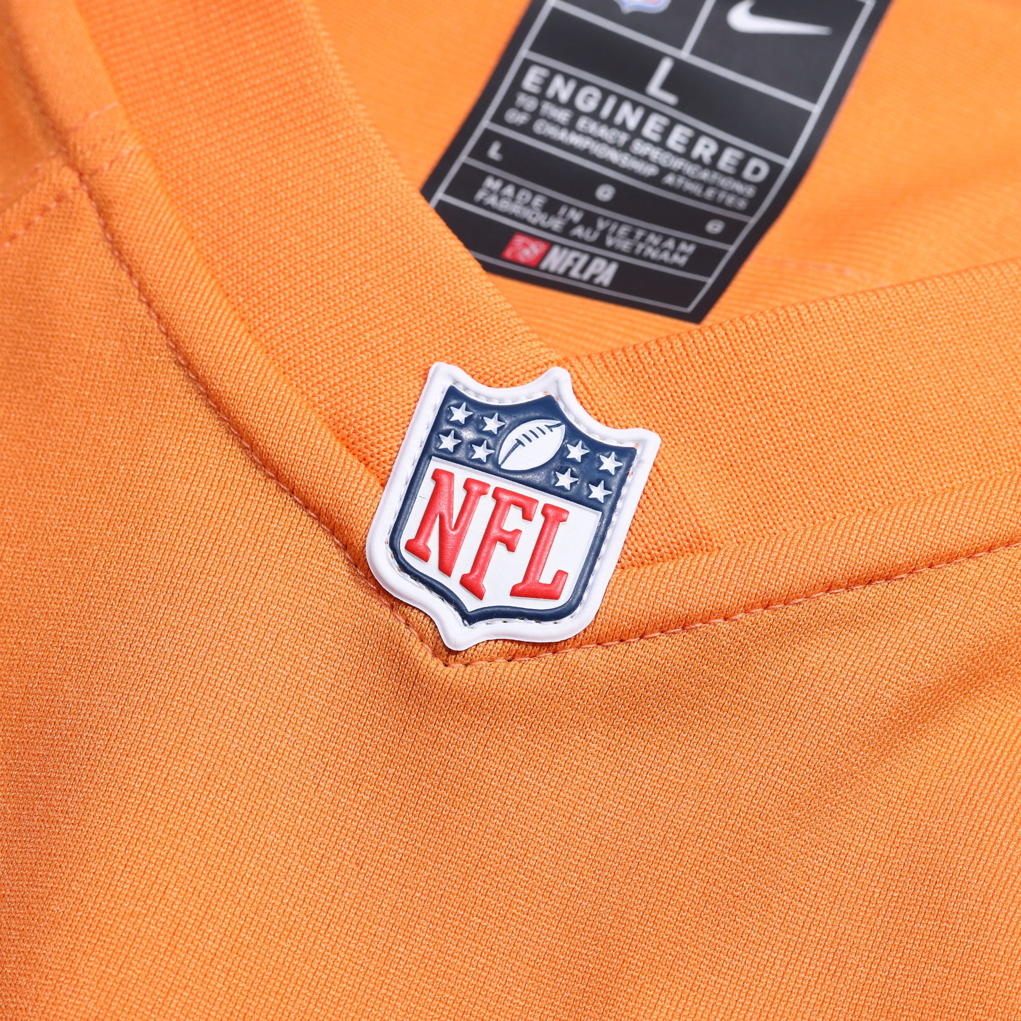 Tampa Bay Buccaneers Vita Vea Orange Throwback Game NFL Jersey Men's