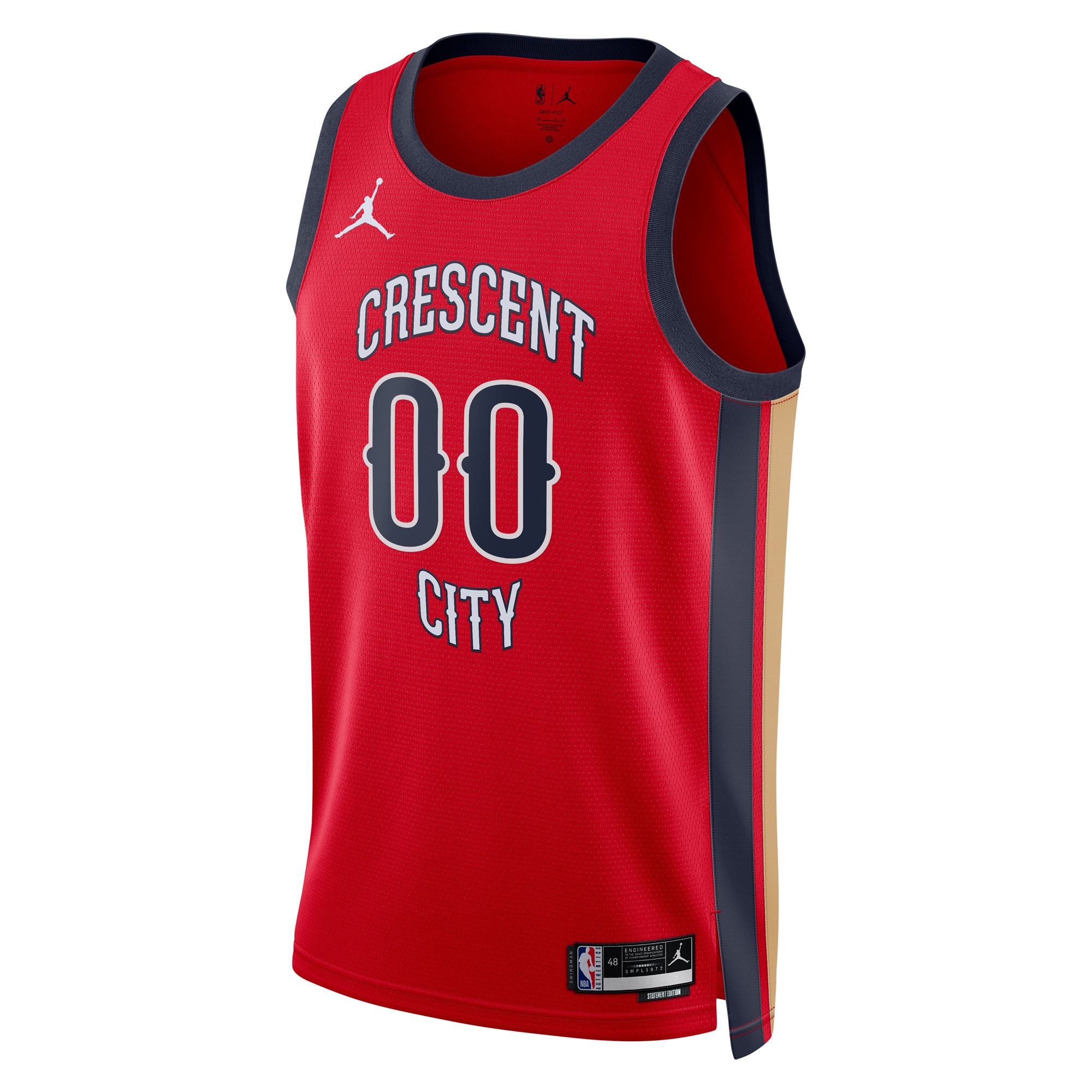 New Orleans Pelicans Jordan Statement Swingman Custom Unisex NBA Jersey Unisex