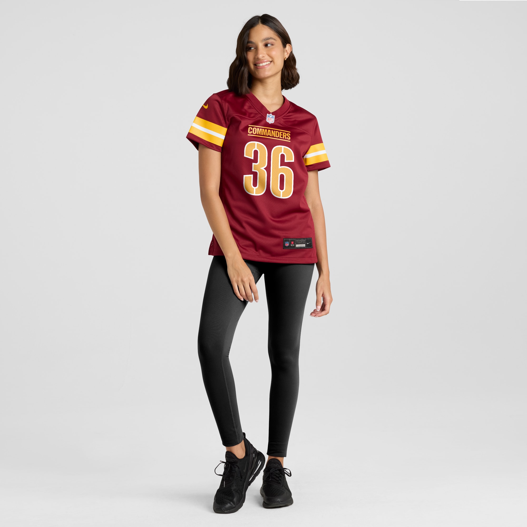 Washington Commanders Danny Johnson Burgundy Game NFL Jersey Women's