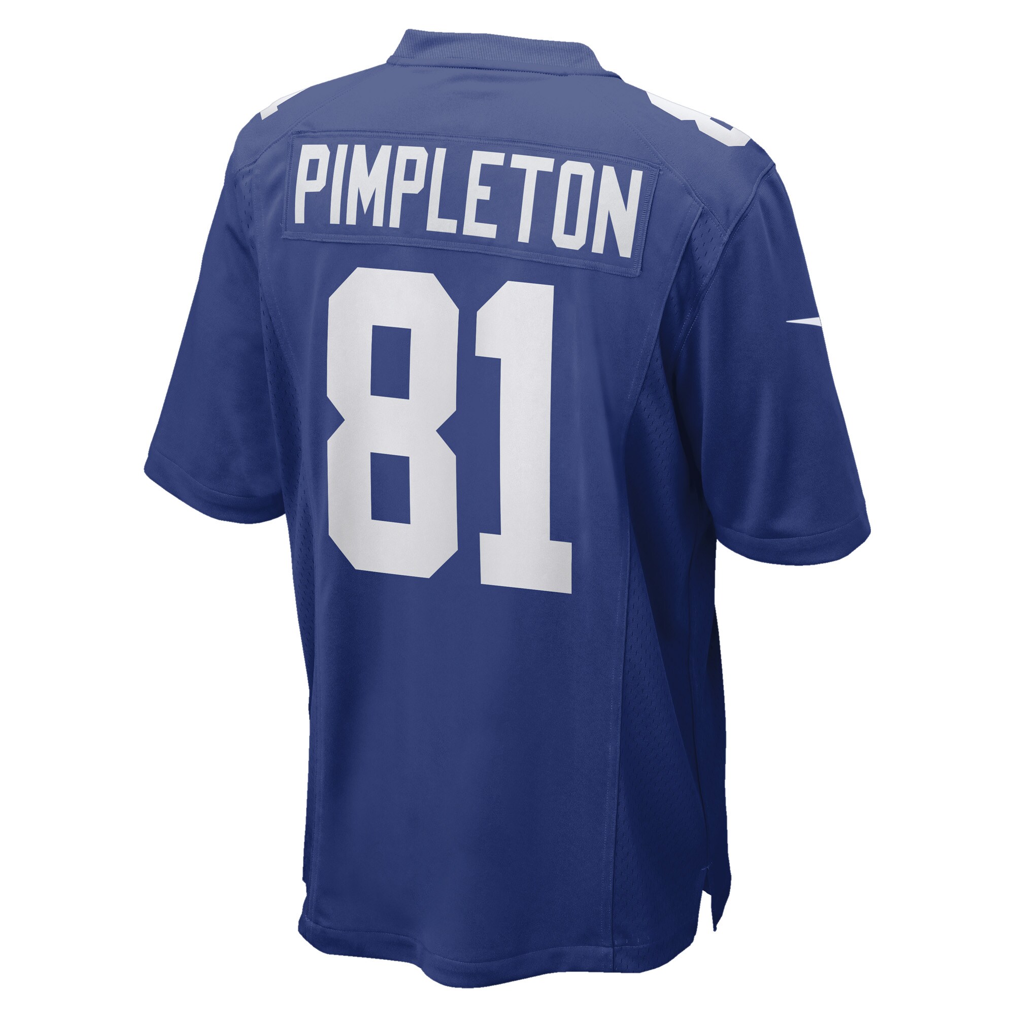 New York Giants Kalil Pimpleton Royal Game Player NFL Jersey Men's