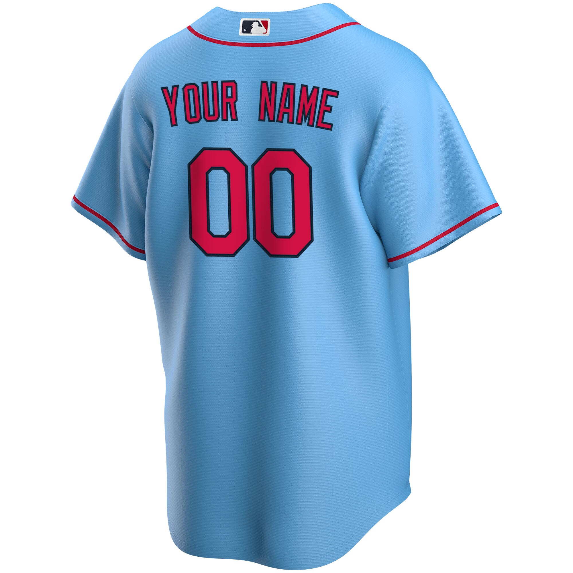 St. Louis Cardinals Light Blue Alternate Custom MLB Jersey Men's