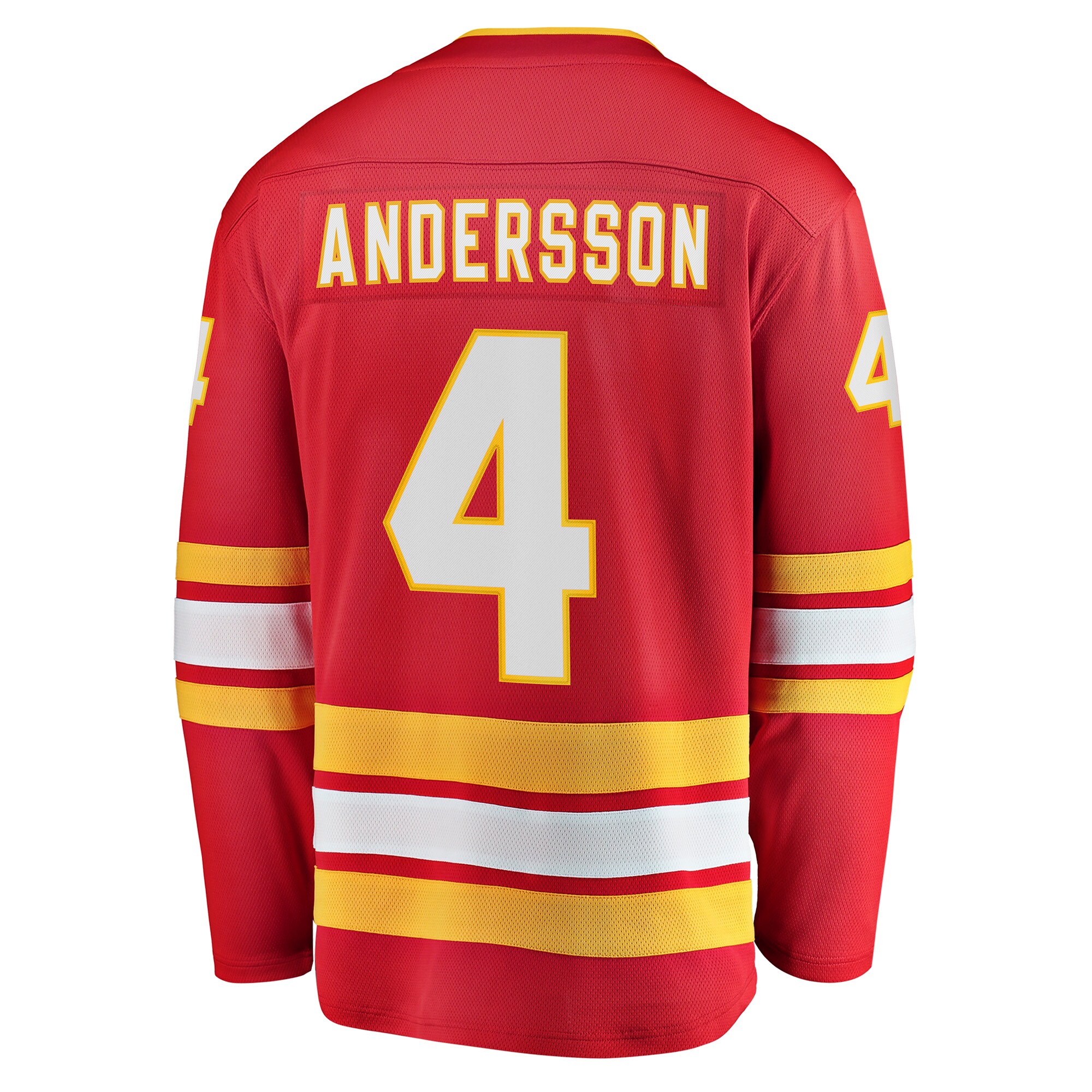 Calgary Flames Rasmus Andersson Red Home Team Breakaway Player NHL Jersey Men's