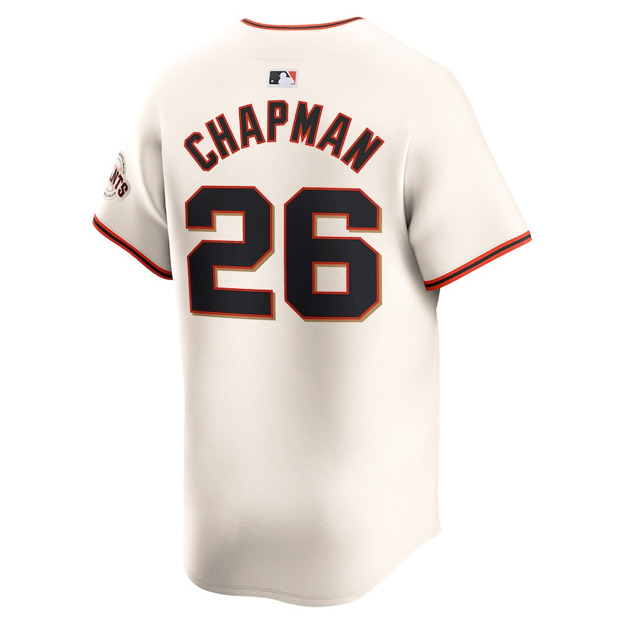Matt Chapman 26 San Francisco Giants Home Limited Cream MLB Jersey Men's