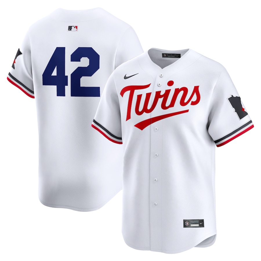 Minnesota Twins 2024 Jackie Robinson Day Home Limited Jersey White