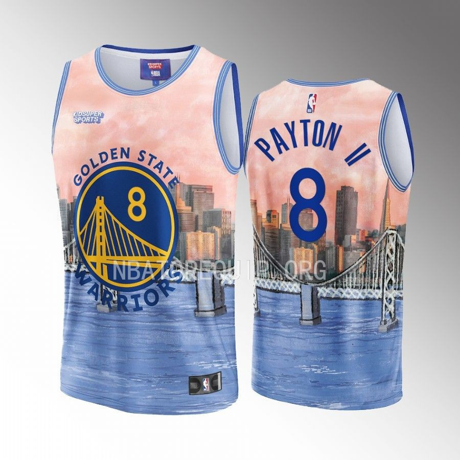Gary Payton II 8 Golden State Warriors KidSuper Studio Unisex Hometown NBA Jersey Unisex