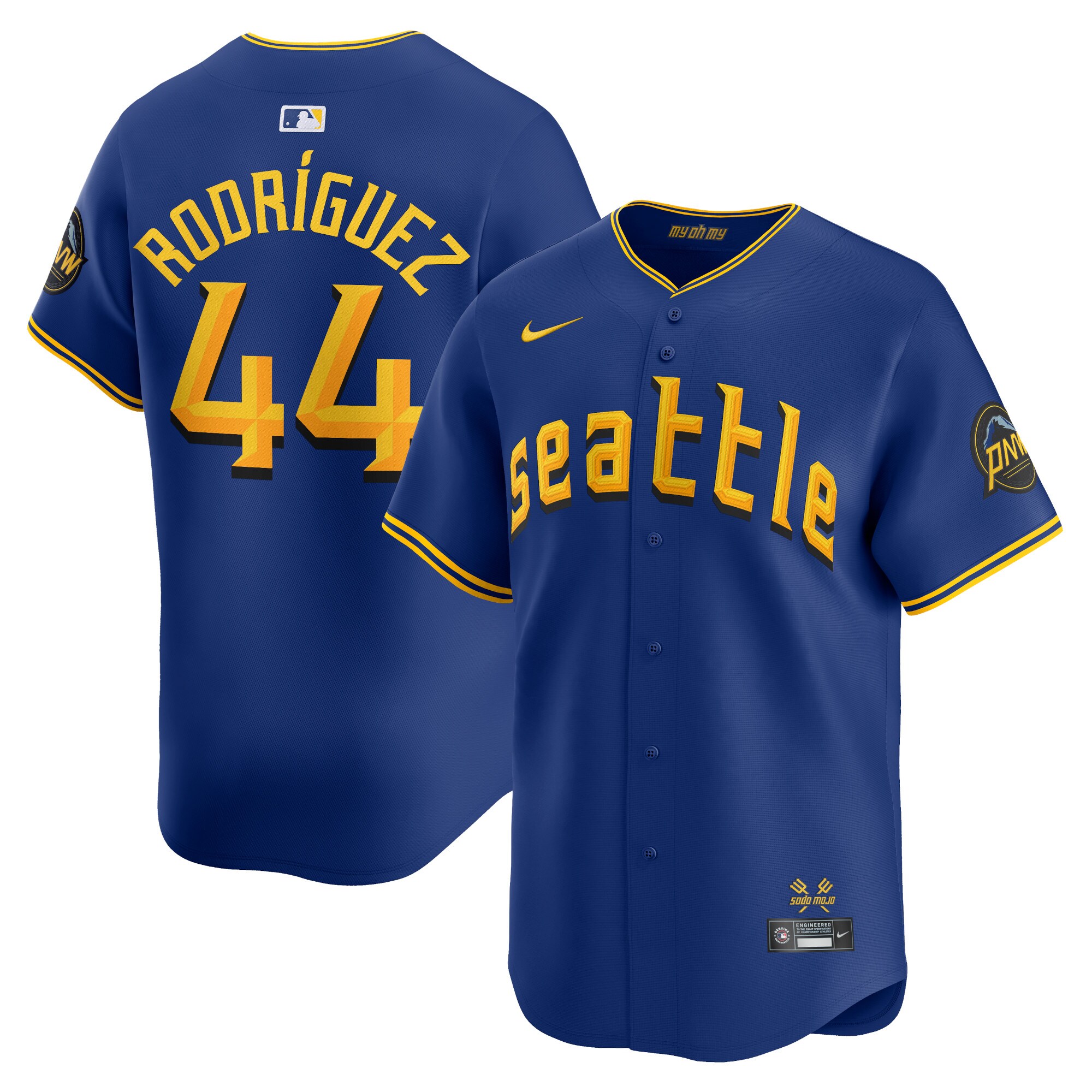 Seattle Mariners Julio Rodr?guez Royal City Connect Limited Player MLB Jersey Men's