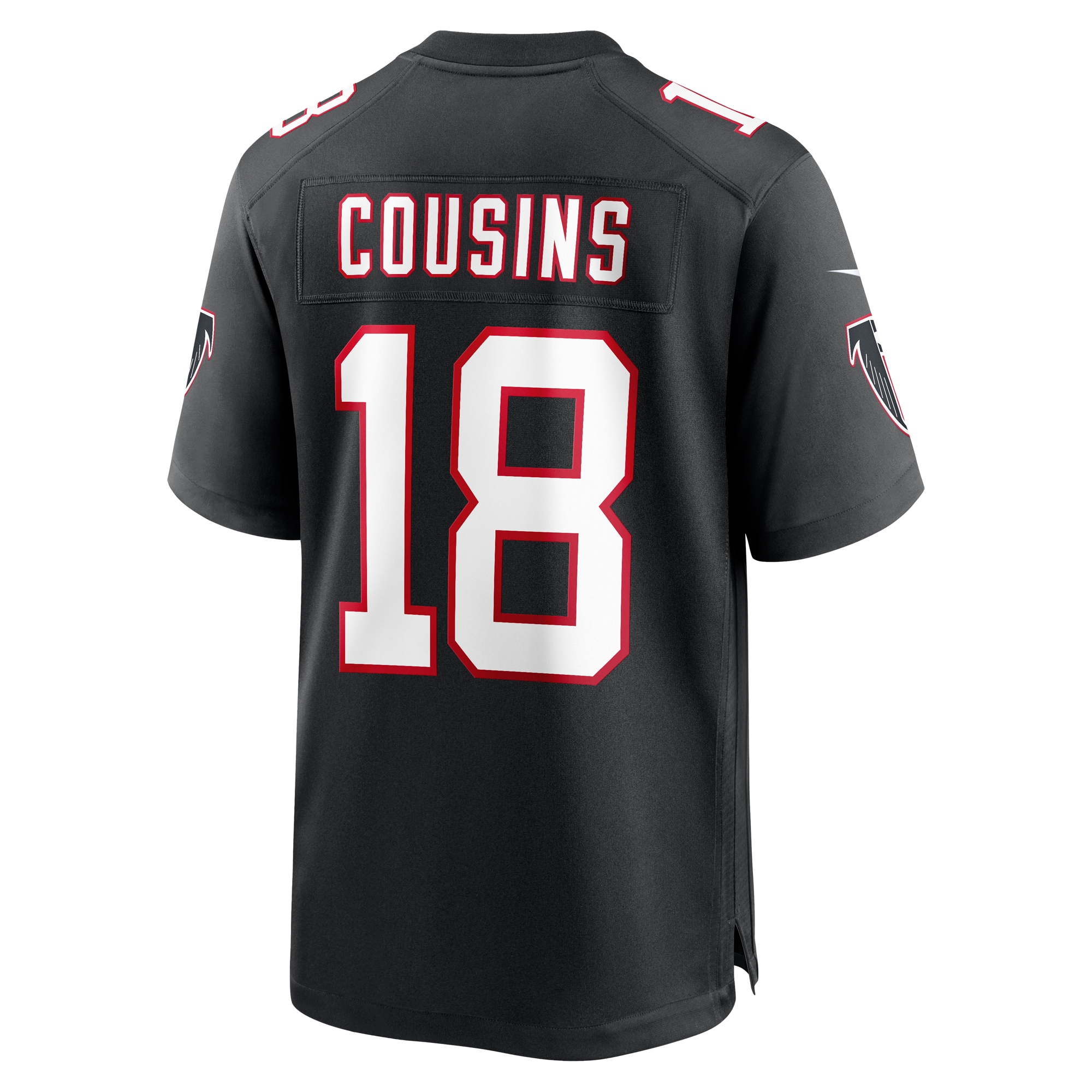 Atlanta Falcons Kirk Cousins Black Alternate Game Player NFL Jersey Men's