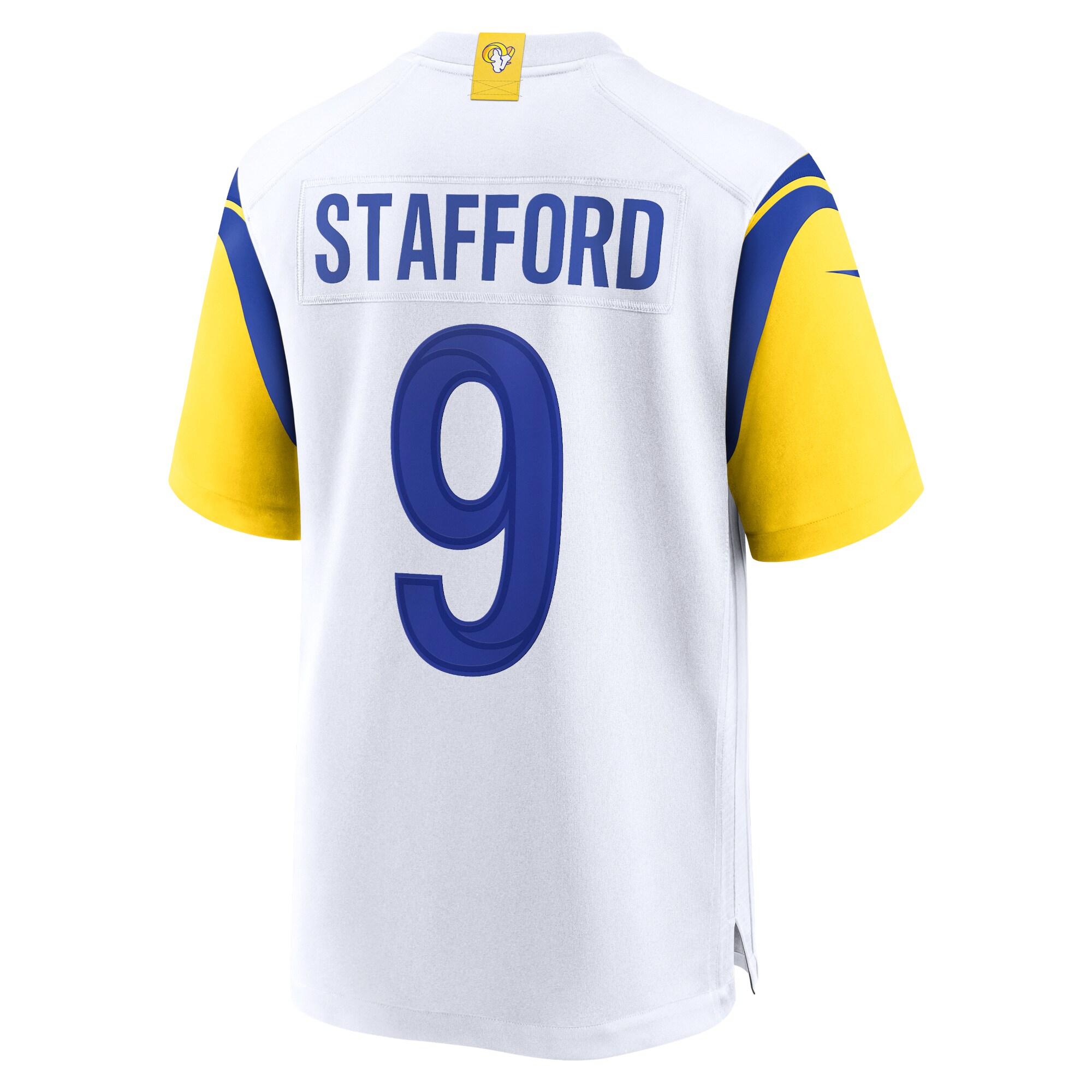 Los Angeles Rams Matthew Stafford White Alternate Game NFL Jersey Men's
