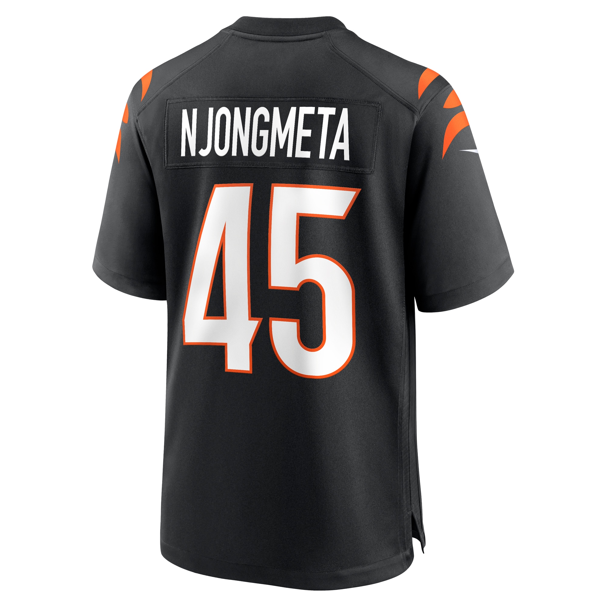 Cincinnati Bengals Maema Njongmeta Black Game NFL Jersey Men's