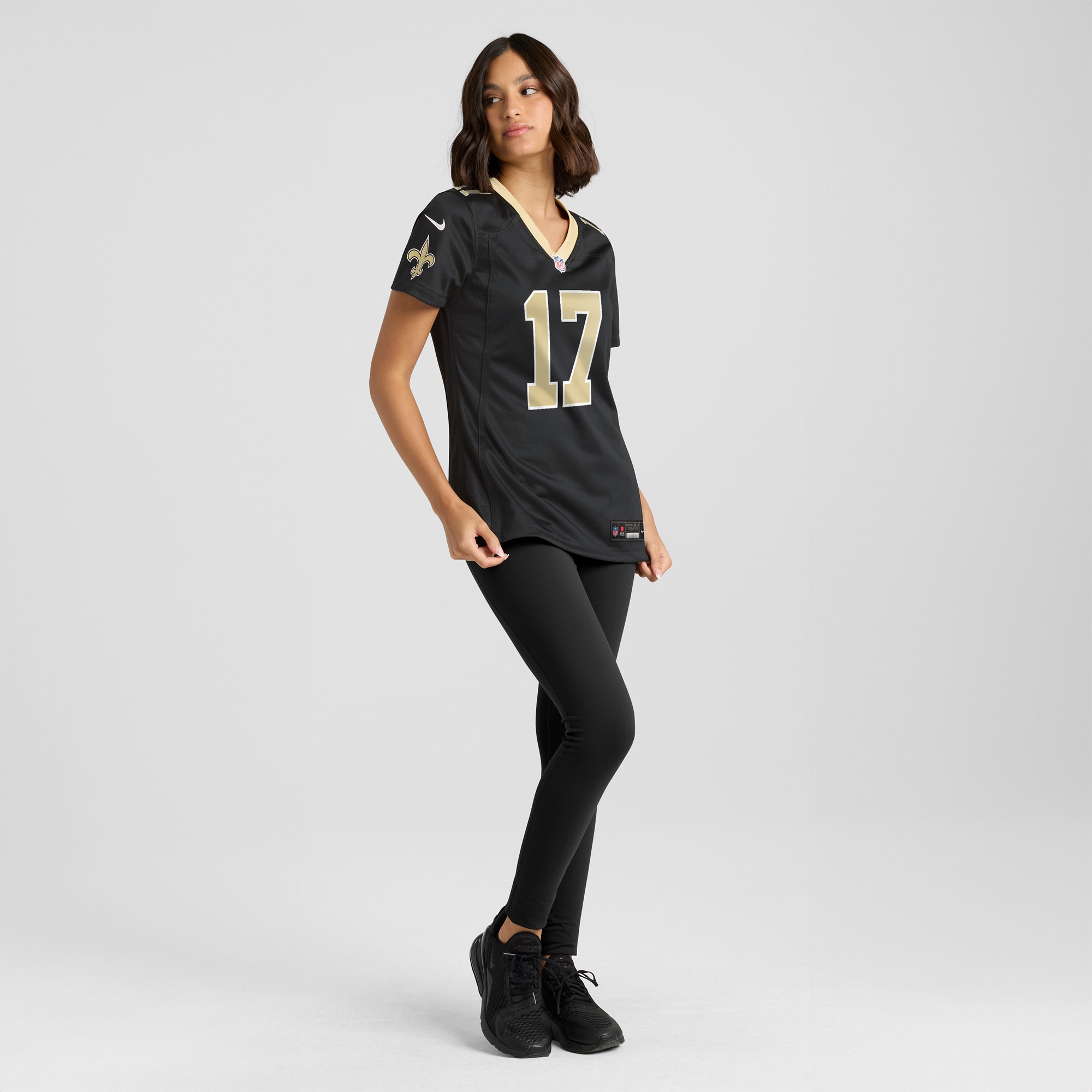 New Orleans Saints Dante Pettis Black Game NFL Jersey Women's