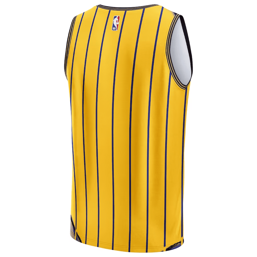 Indiana Pacers KidSuper Studio Unisex Hometown Gold NBA Jersey Unisex