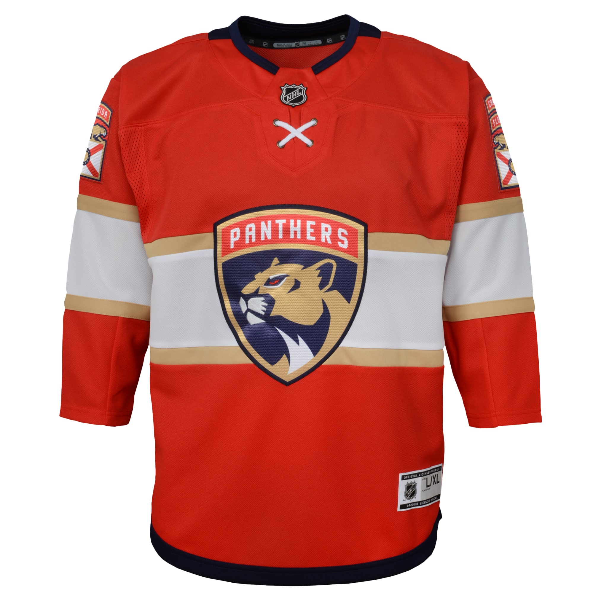 Florida Panthers Red Home Premier NHL Jersey Youth
