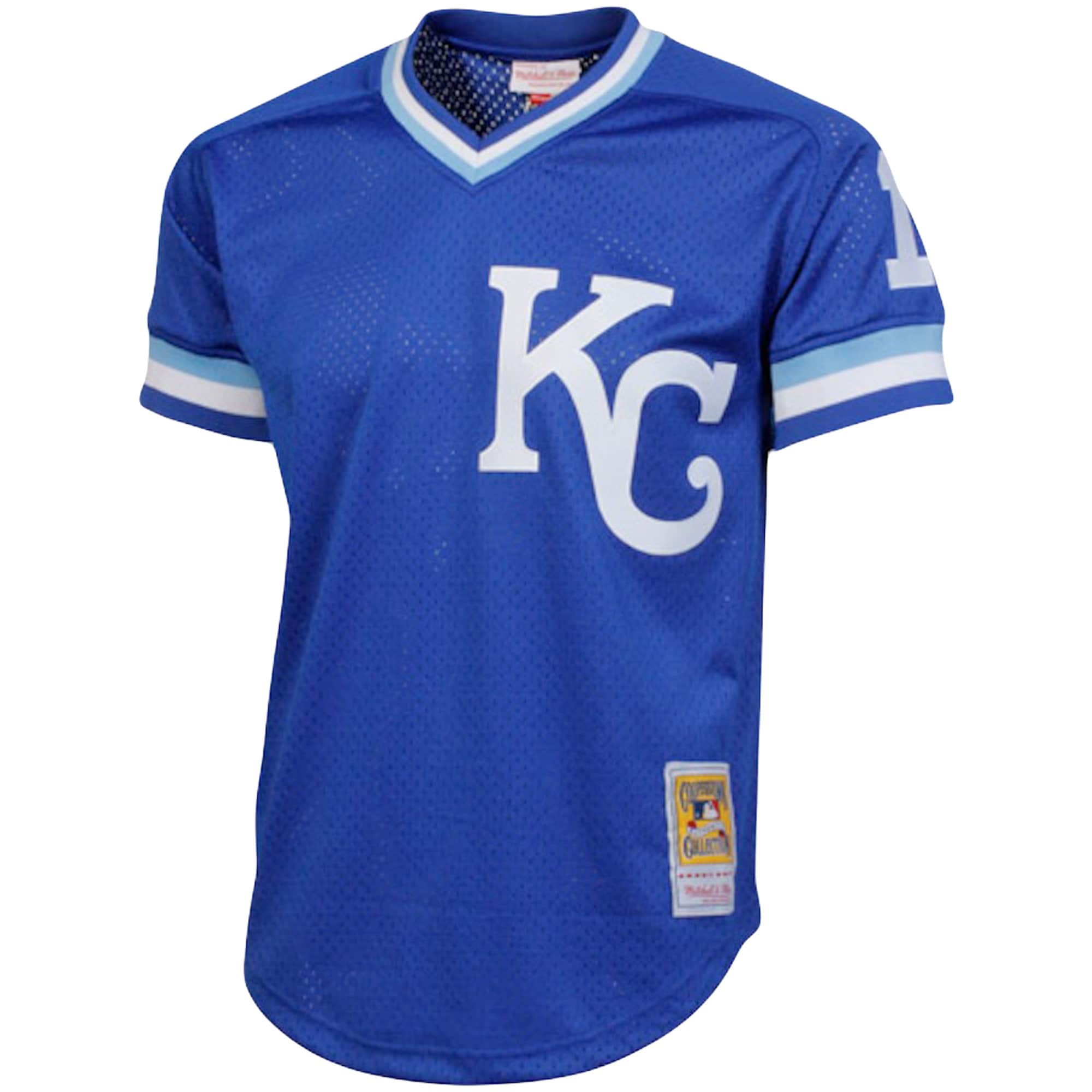 Kansas City Royals Bo Jackson Mitchell Ness Royal Cooperstown Collection Big Tall Mesh Batting Practice MLB Jersey Men's