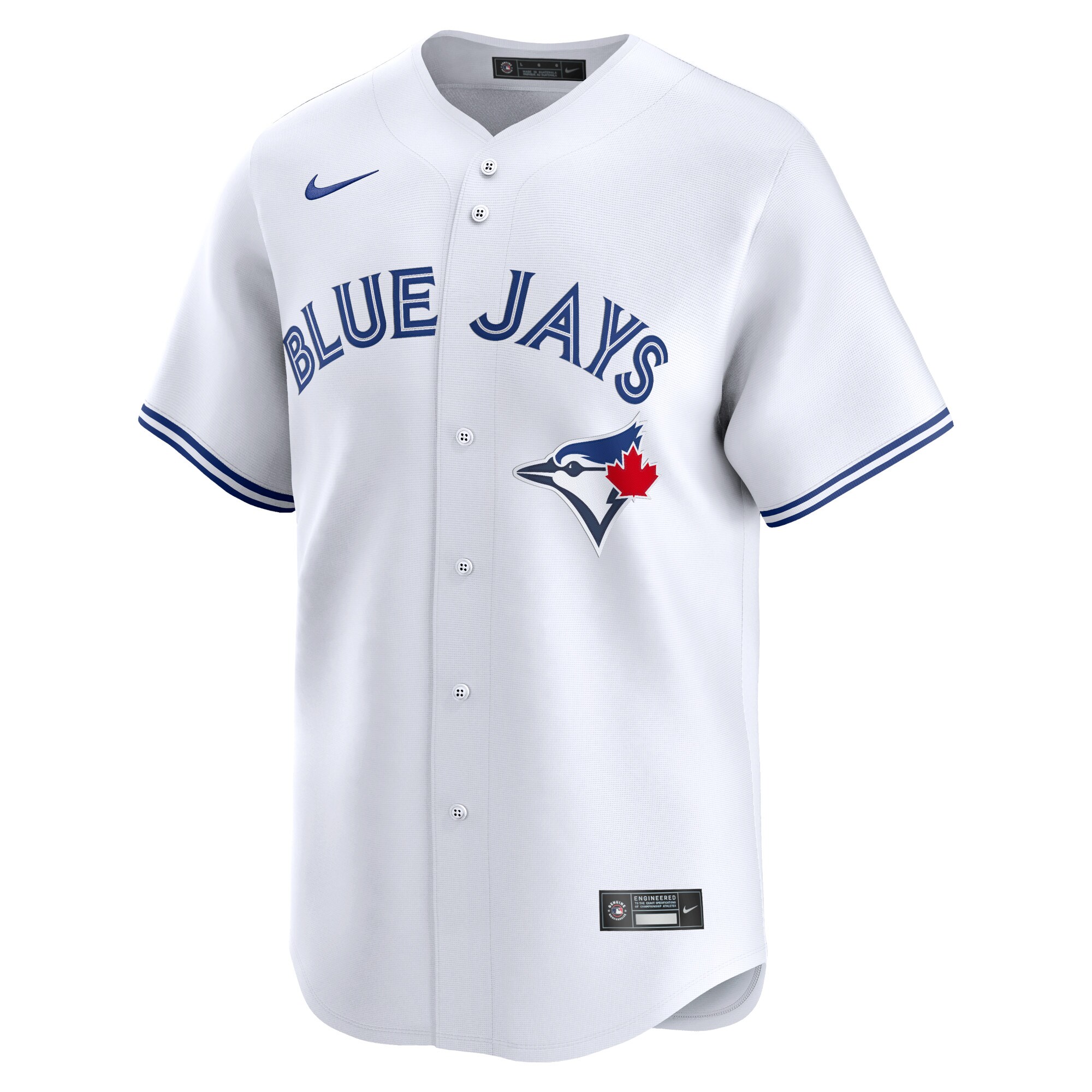 Toronto Blue Jays White Home Limited Custom MLB Jersey Youth